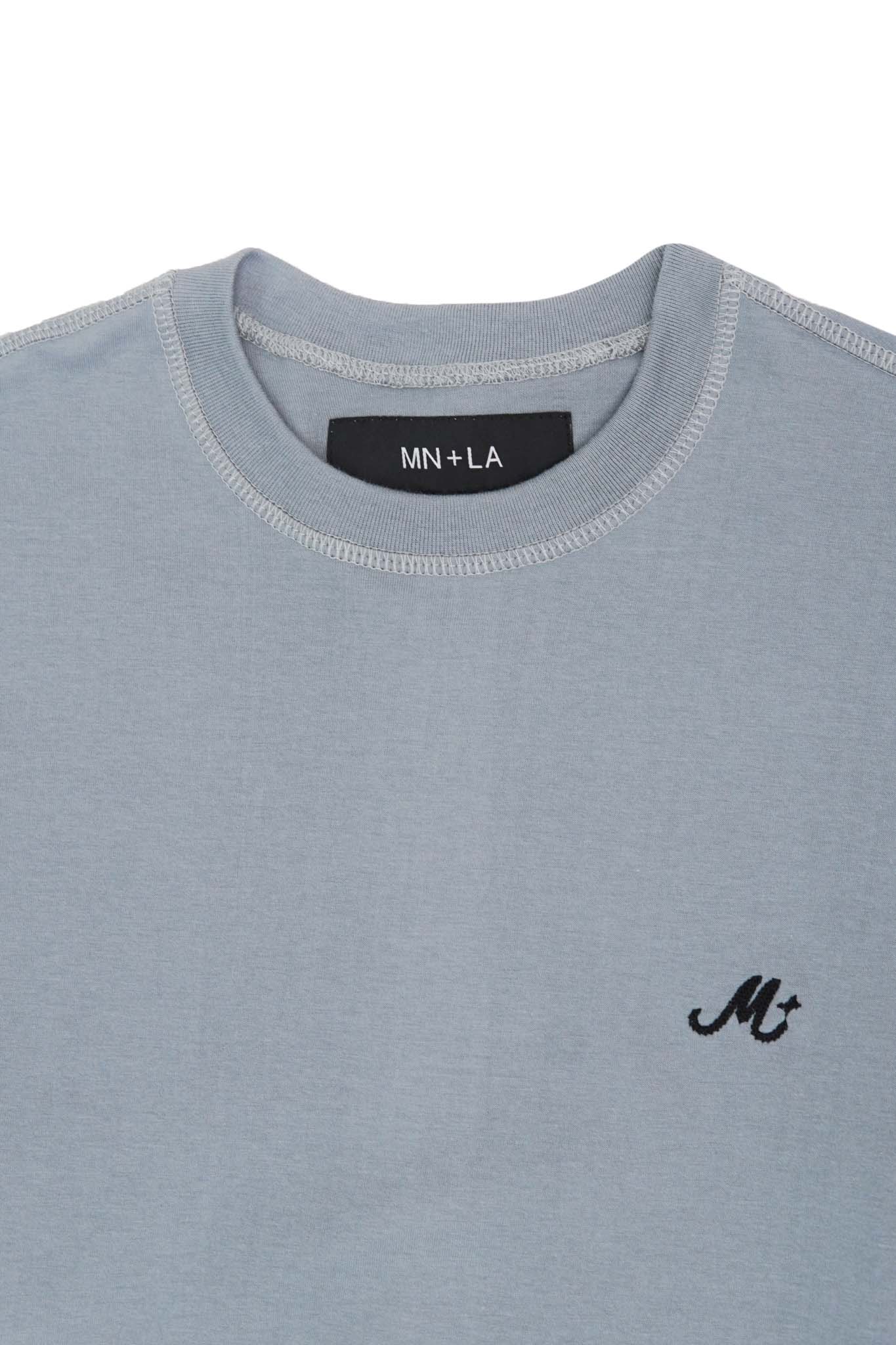 M+ LOUNGE LITE TEE IN GLACIER