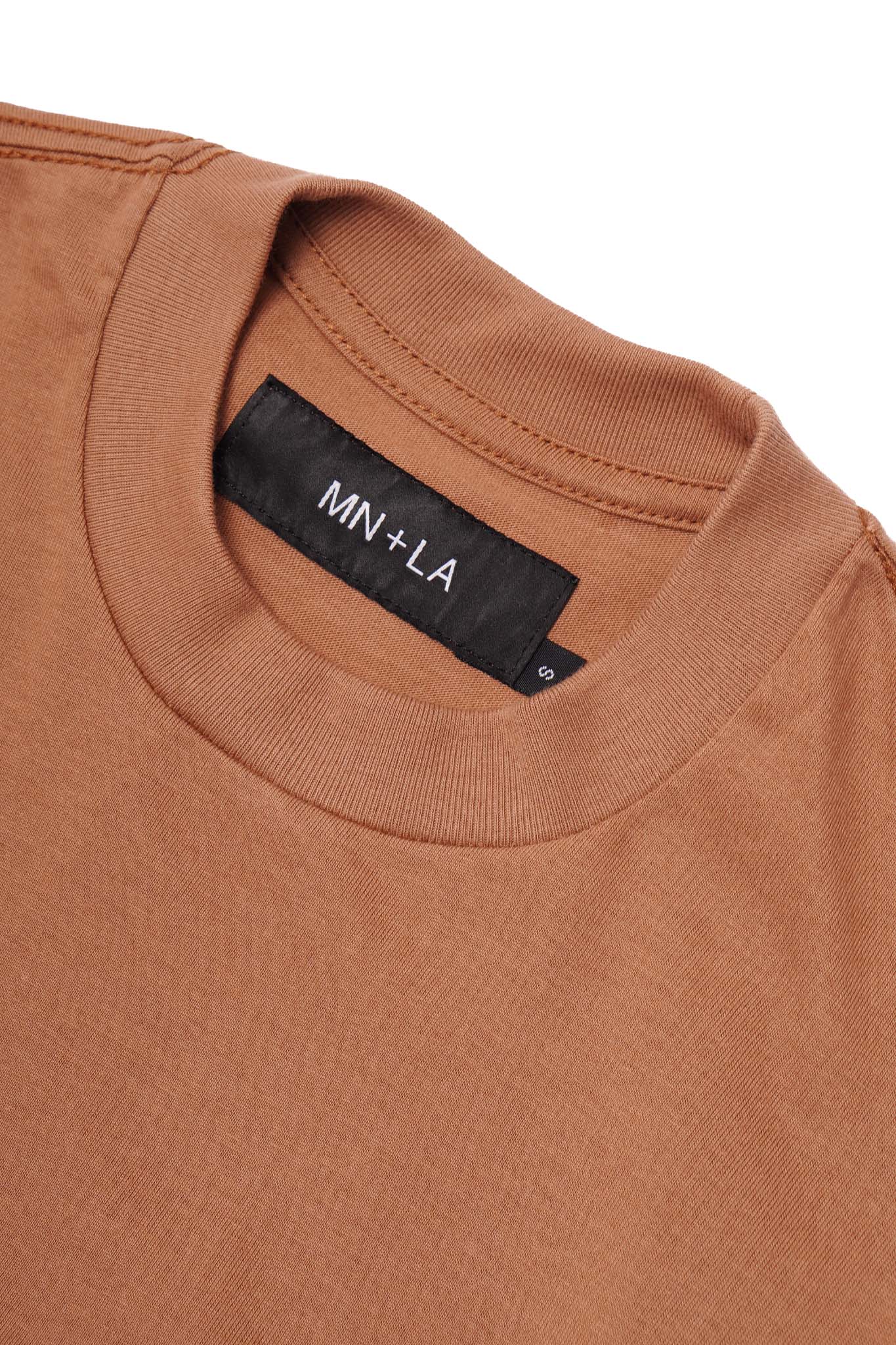 CHOP CHOP TEE IN APRICOT