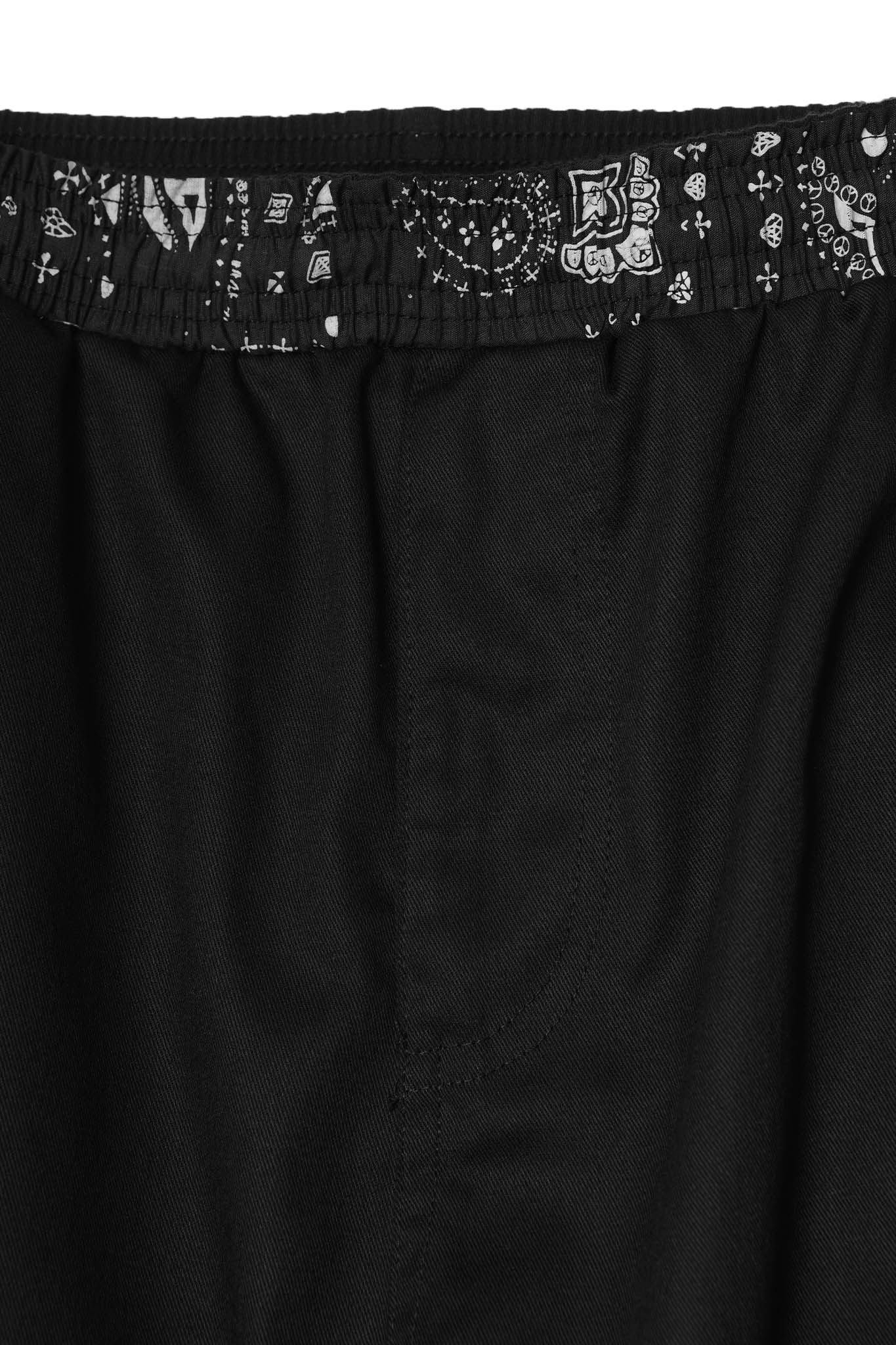 M+ NEEDLEWORK PANTS IN ANTHRACITE