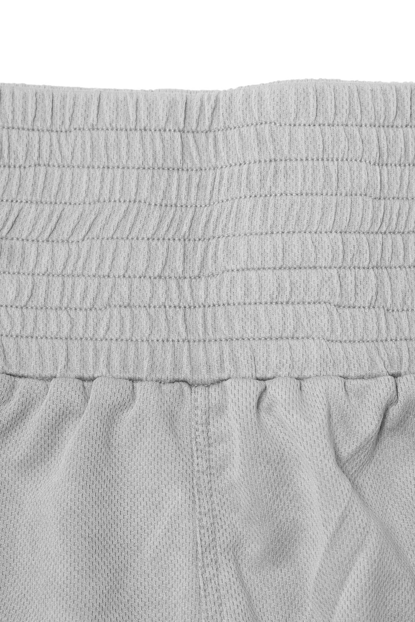"COLLIDE" KNUCKLEHEAD MESH SHORTS V2 IN CEMENT