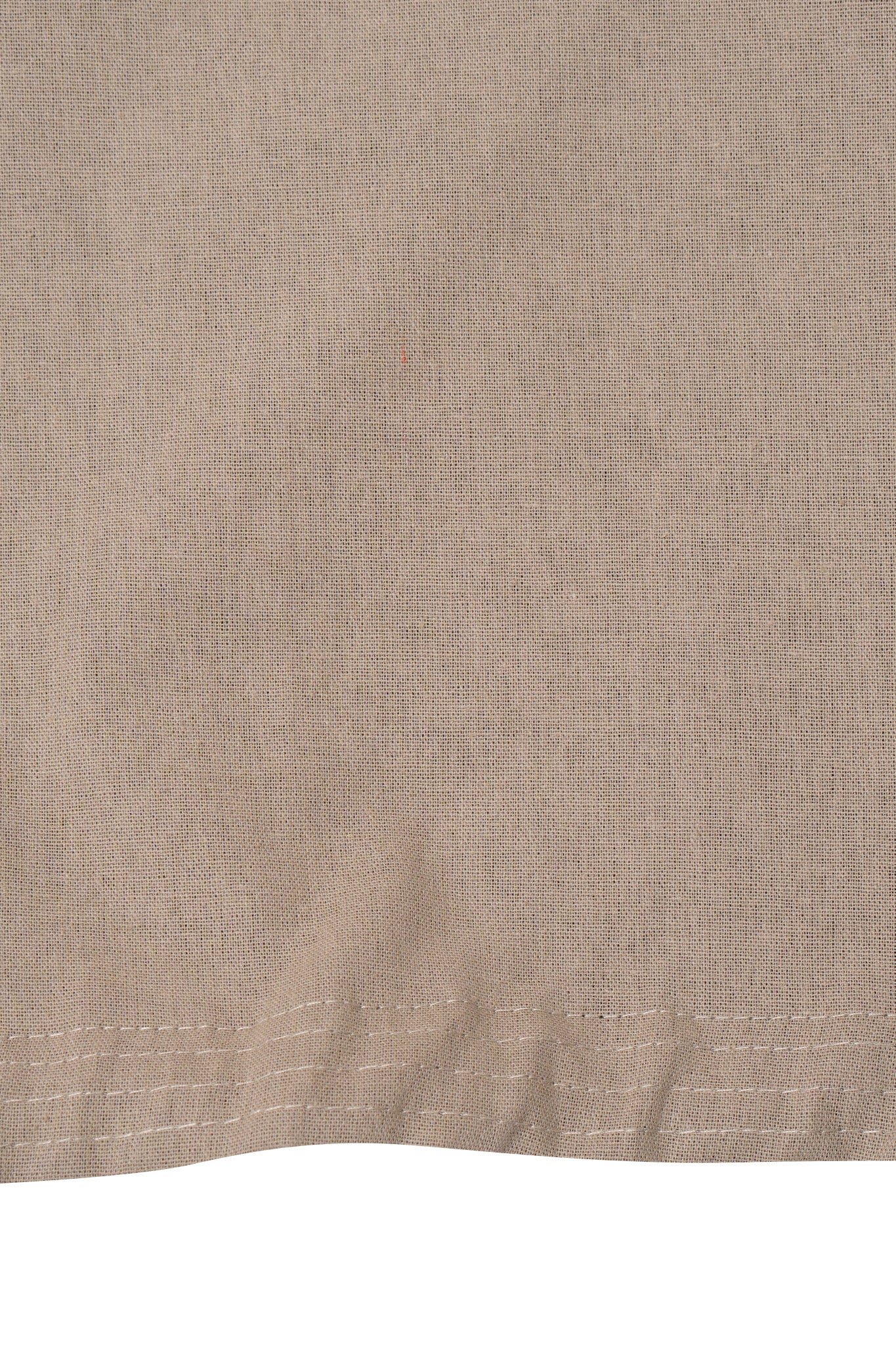 LINEN QUARTER ZIP L/S TEE V2 IN DUNE
