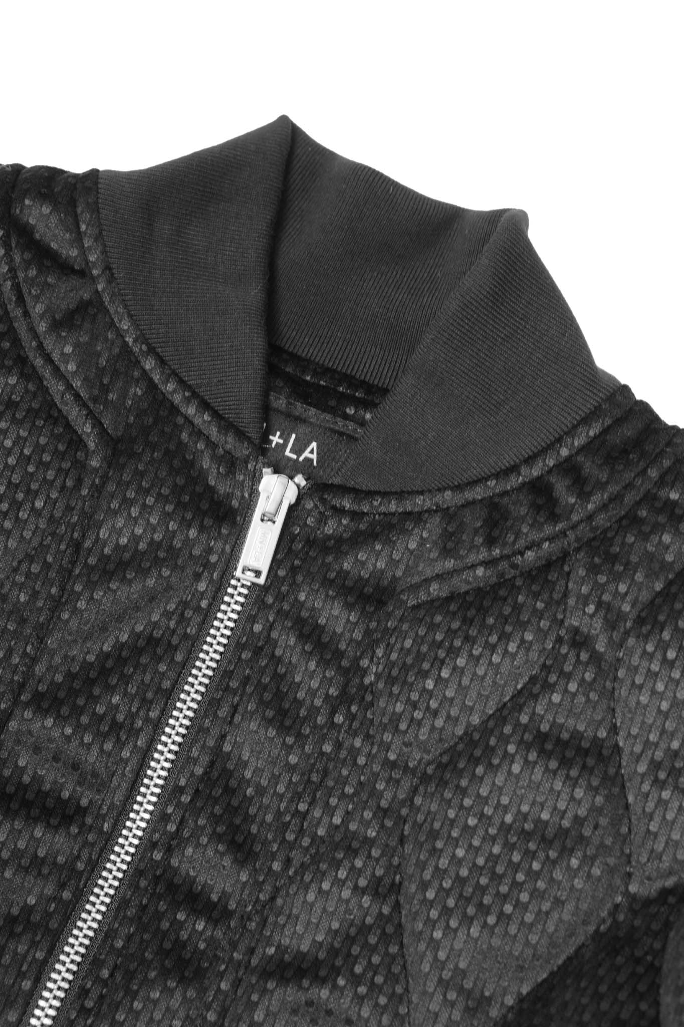 "FLOW" BOMBER JACKET IN CARBON