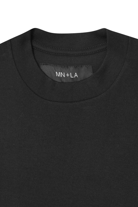 CHOP CHOP TEE IN ANTHRACITE