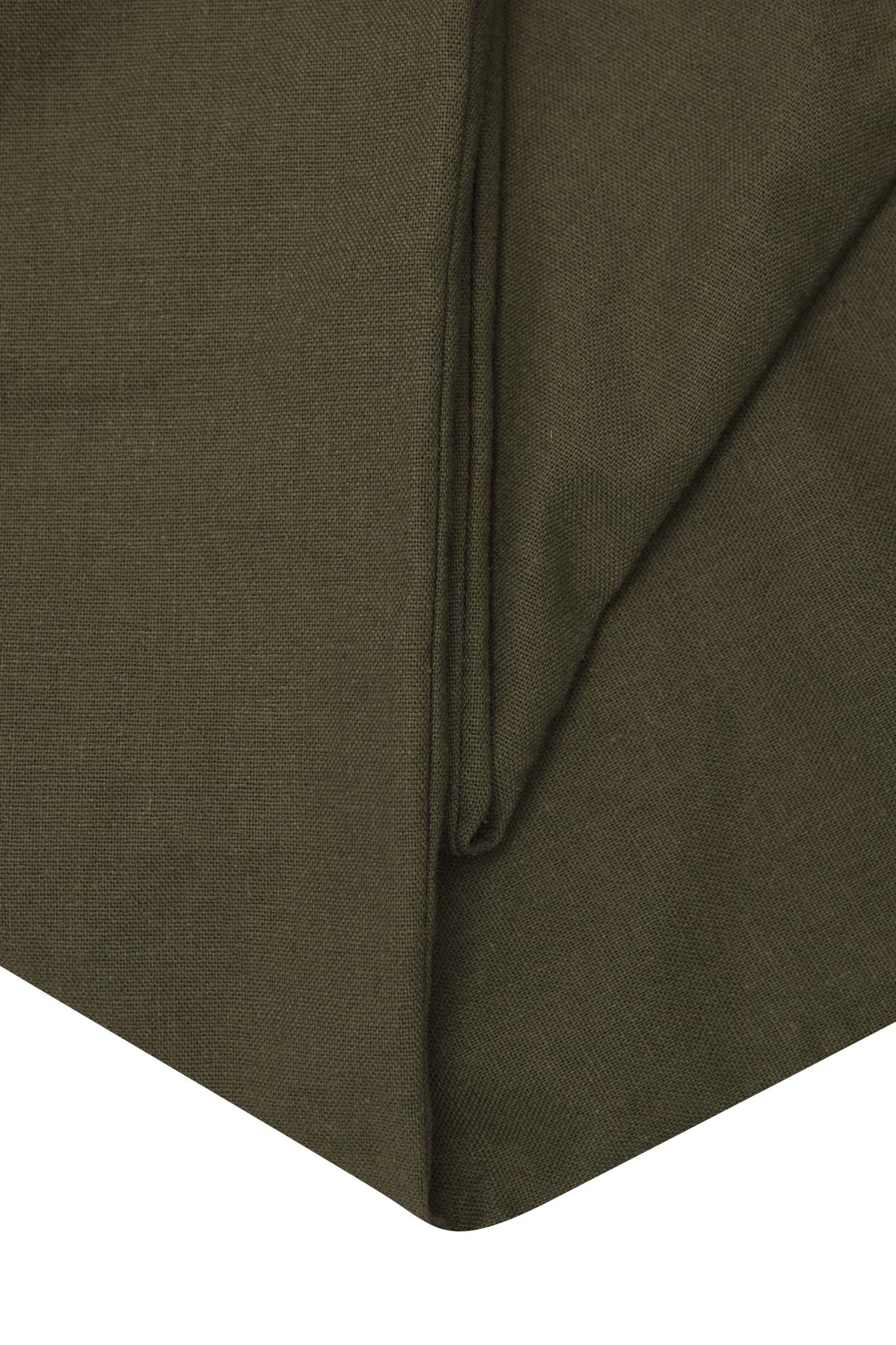 LINEN LOUNGE PANTS V2 IN OLIVE