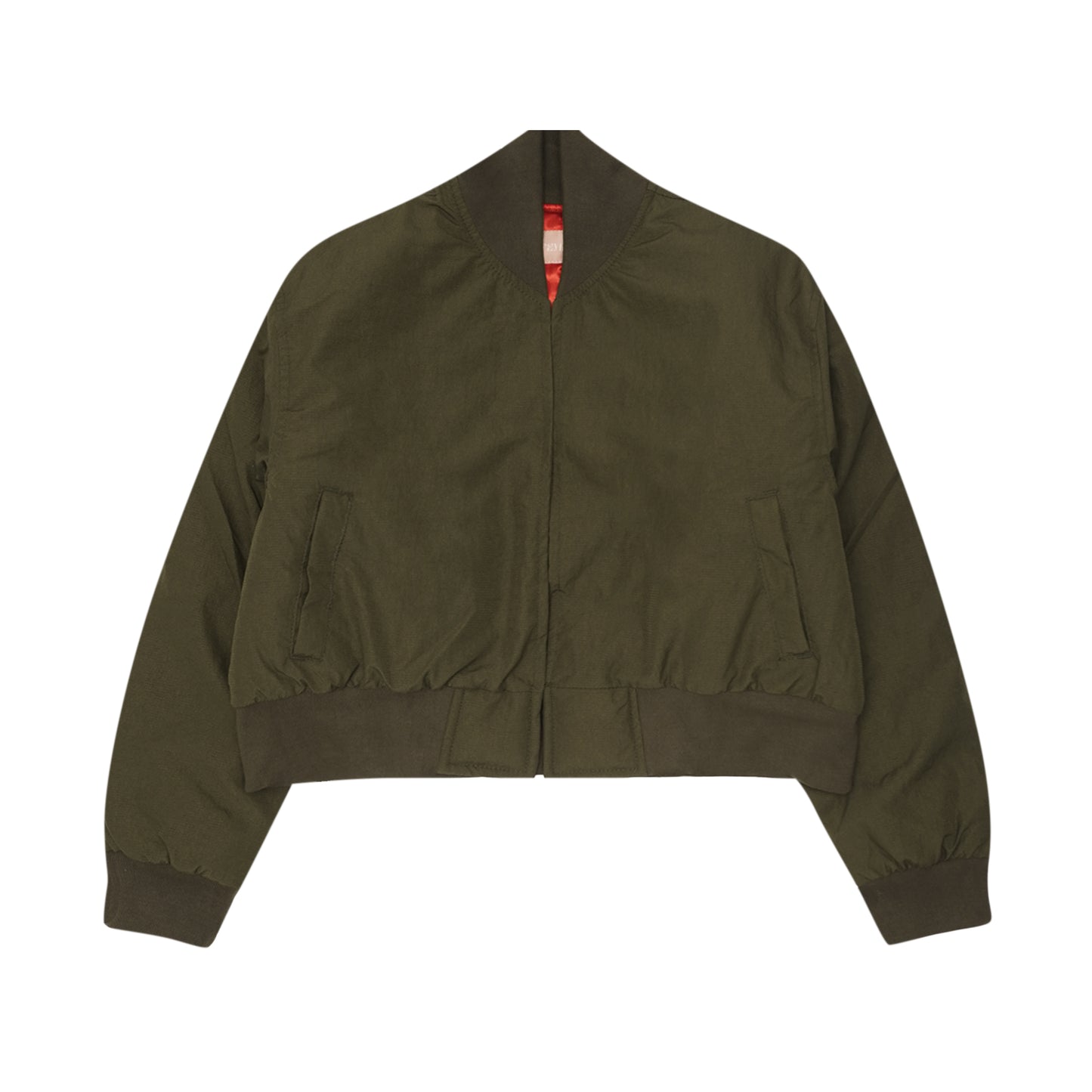FEMME FLIGHT JACKET IN OLIVE