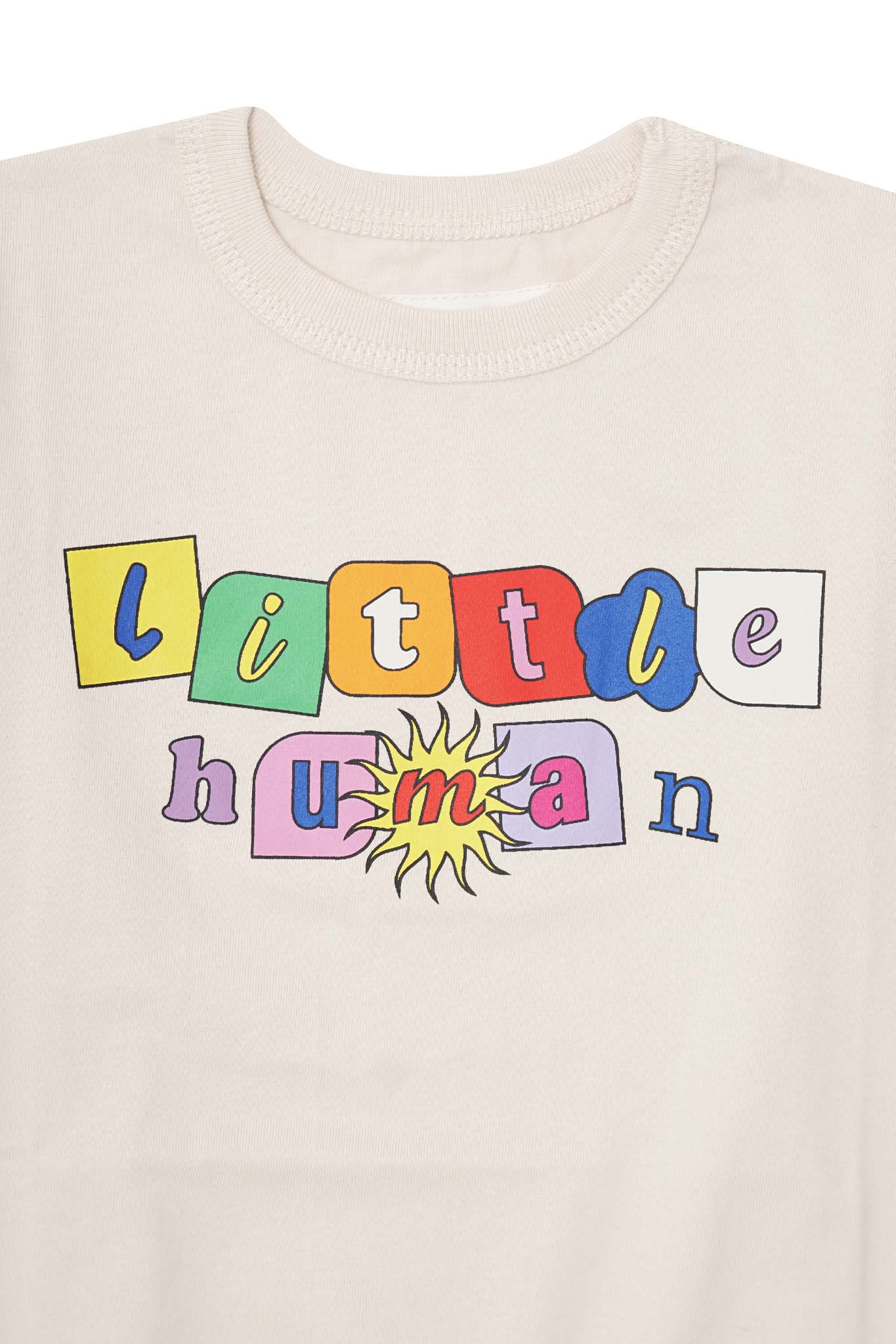 "SUN IS OUT" LITTLE HUMAN™ TEE IN OAT