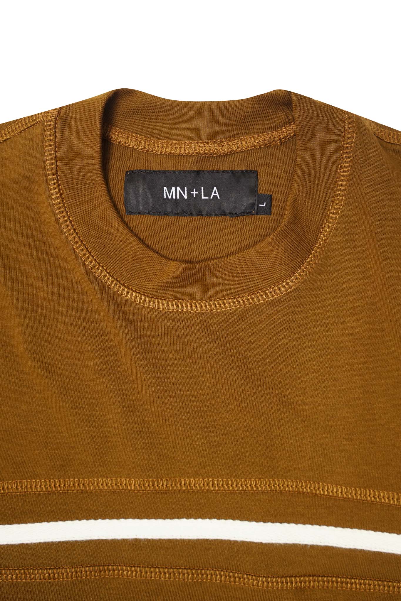 TRACK TEE IN RUST