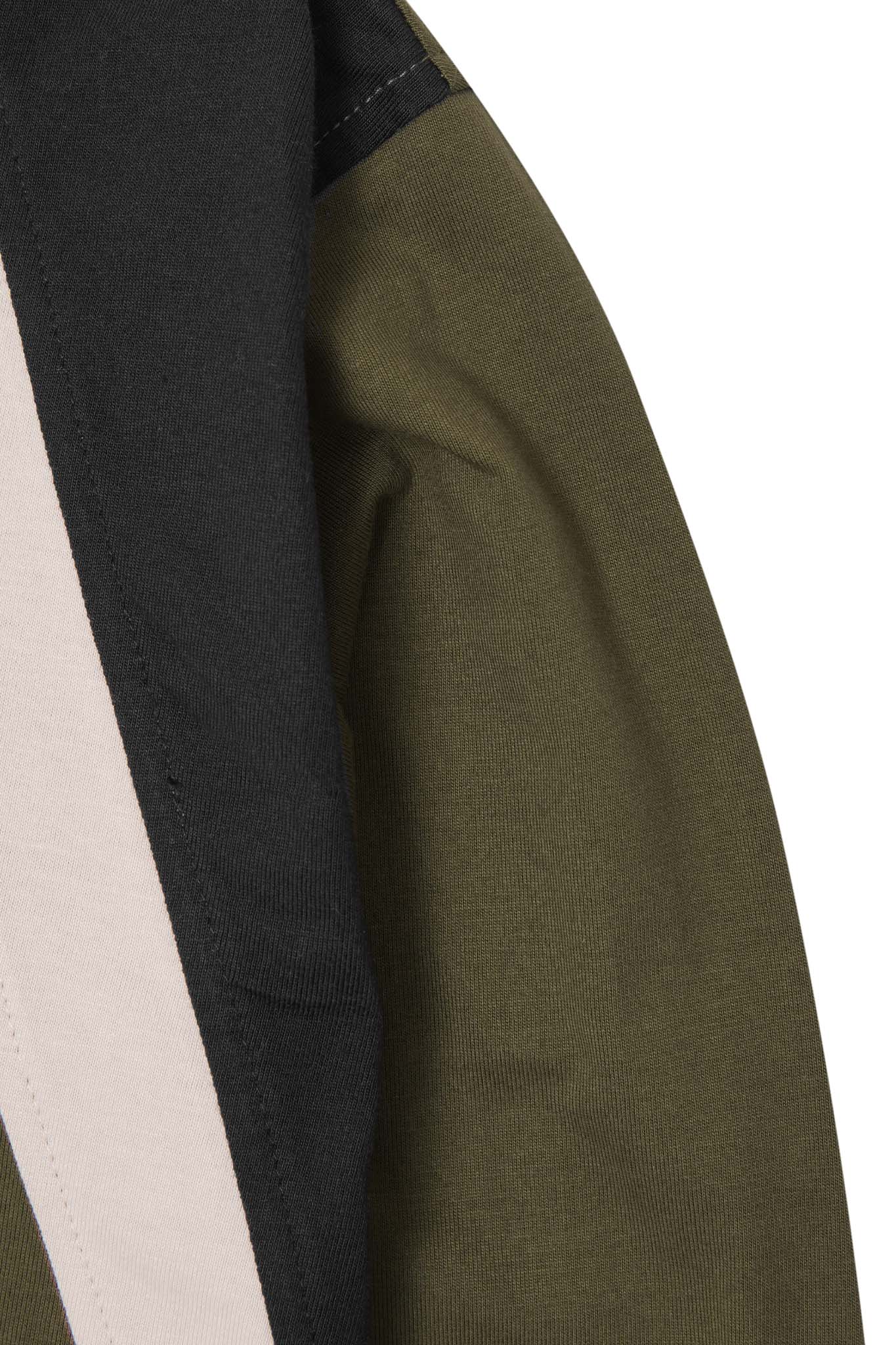 "NEEDLEWORK" LITTLE HUMAN™ JACKET IN OLIVE