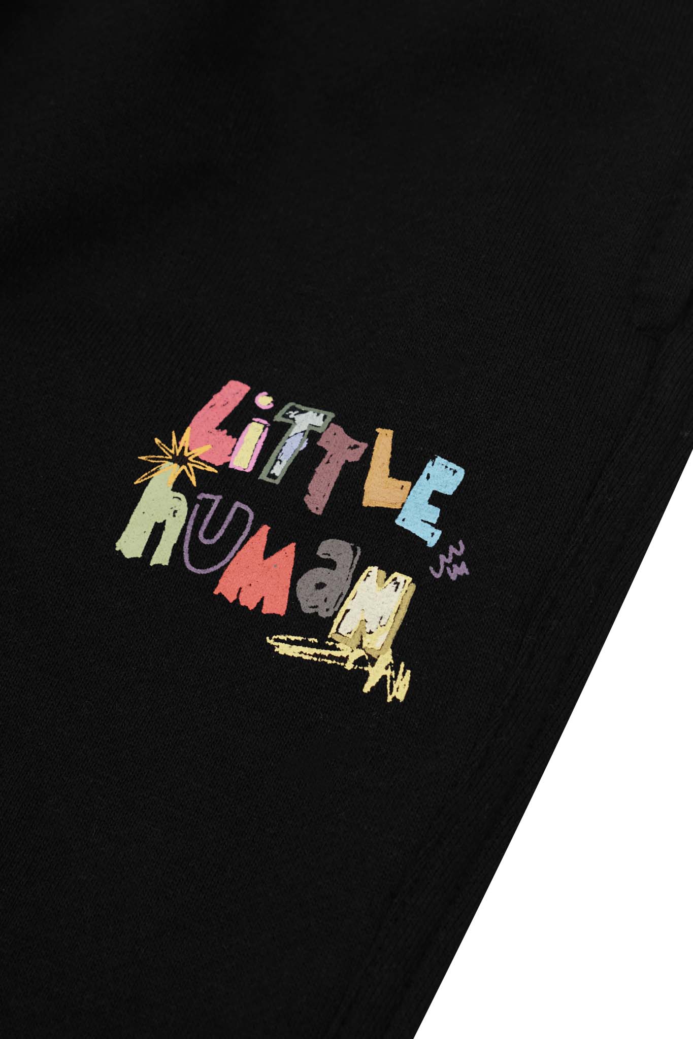 "CRAYONS" LITTLE HUMAN™ SWEATPANTS IN ANTHRACITE
