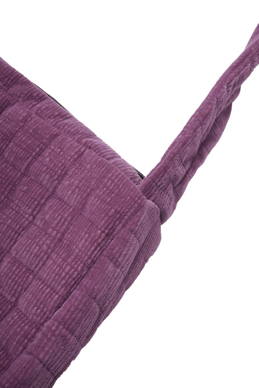 "FLOW" CROSS BAG IN TYRIAN PURPLE