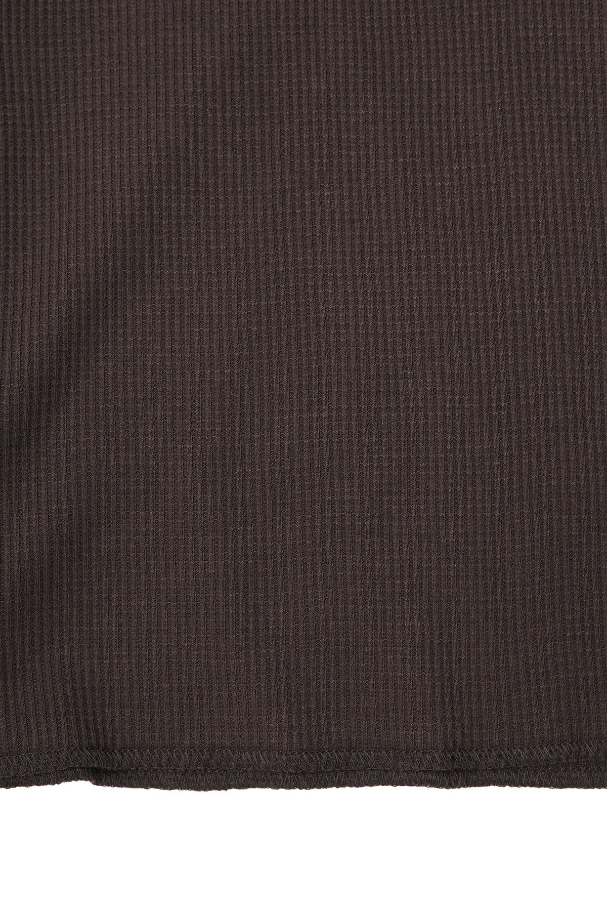 "FORGOTTEN SCRIPT" WAFFLE TEE IN CHARCOAL GREY