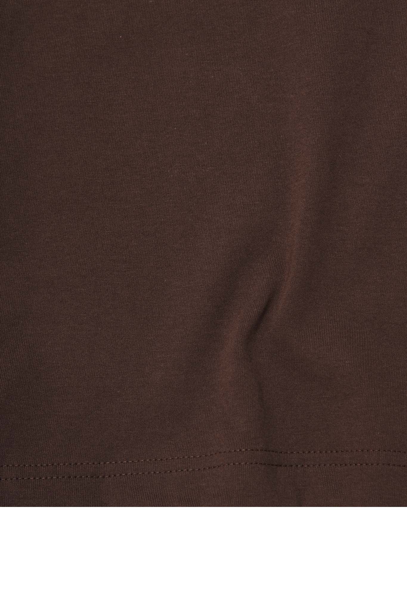 "SOUFFRE IN SILENCE" ULTRA HEAVY TEE IN WOOD