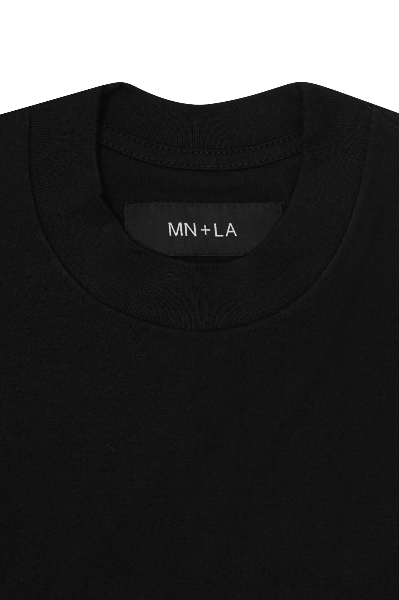 BOX LITE TEE IN CAVIAR