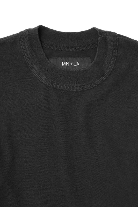 "FADED ANTHRACITE" MOCK NECK LITE TEE V3