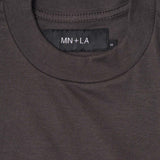 OVERSIZED LITE TEE IN CHARCOAL GREY