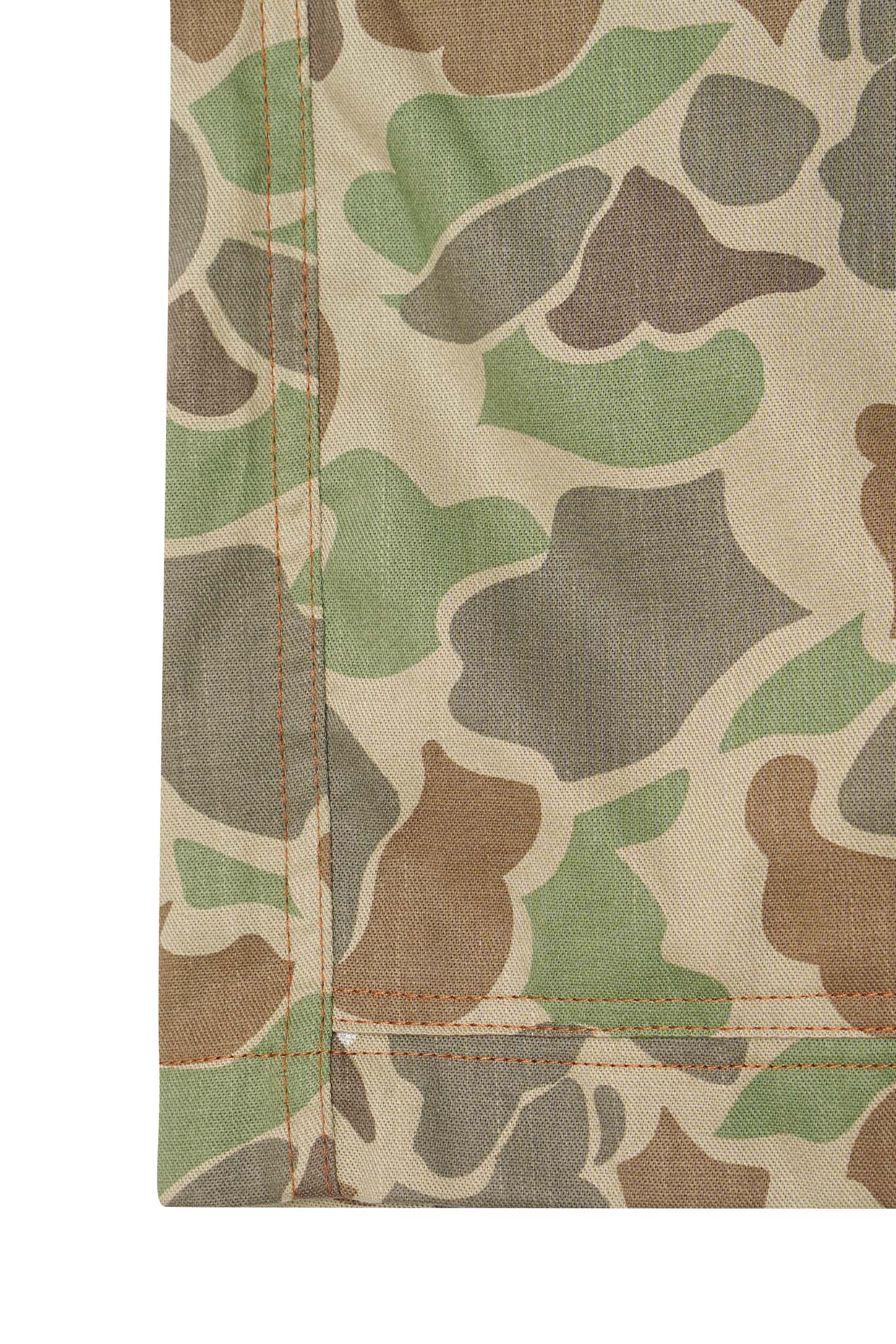 M+ DOUBLE KNEE PHAT SHORTS IN DUCK CAMO