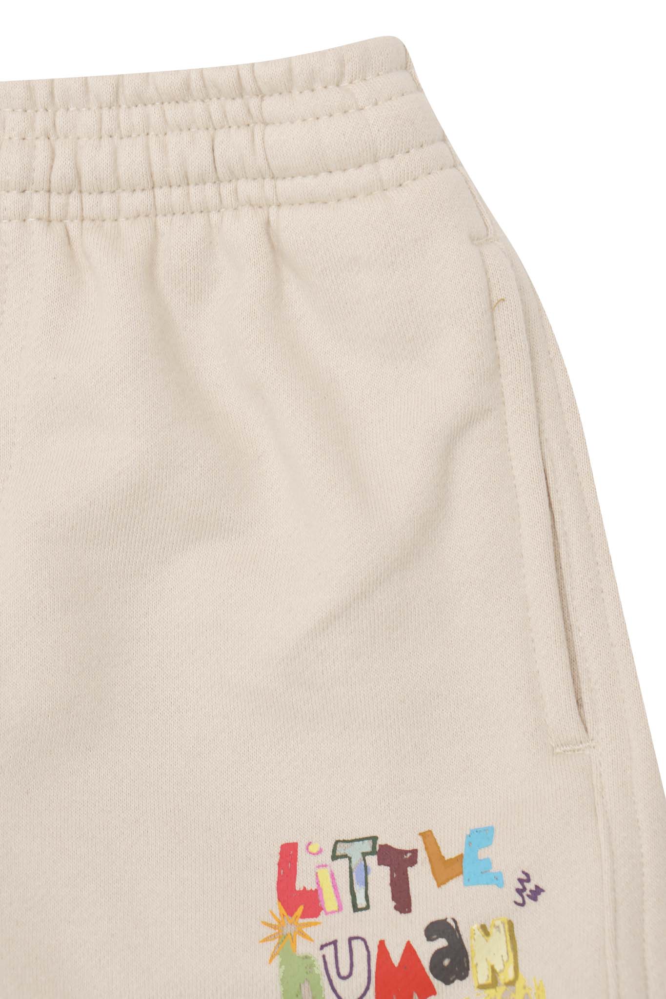 "CRAYONS" LITTLE HUMAN™ SWEATSHORTS IN OAT