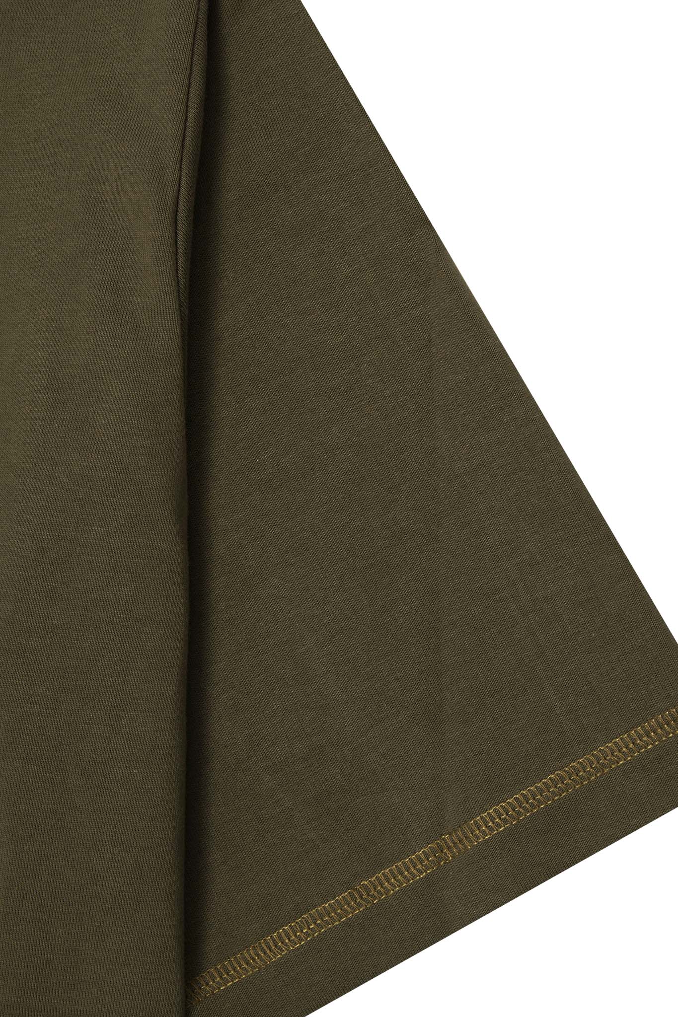 EXO™ MILITIA MOCK NECK TEE OLIVE/RUST