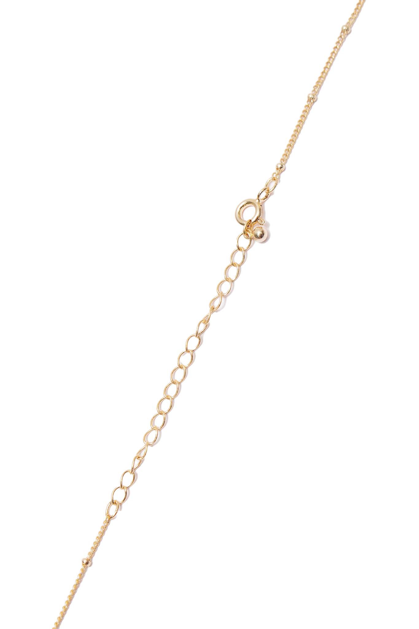 ORBIT LINK GOLD CHAIN NECKLACE