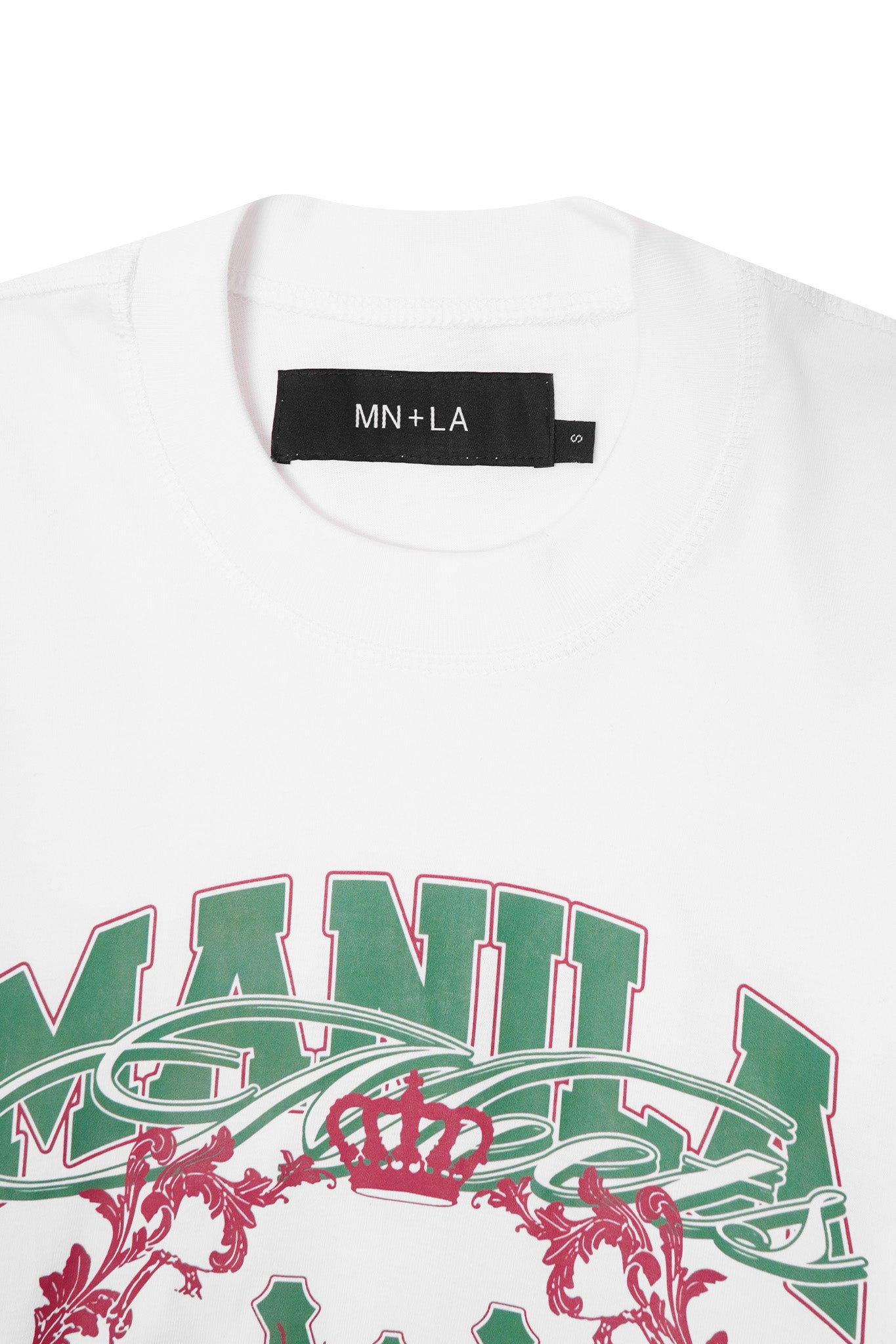 "FAST LANE" LONGSLEEVE TEE IN WHITE