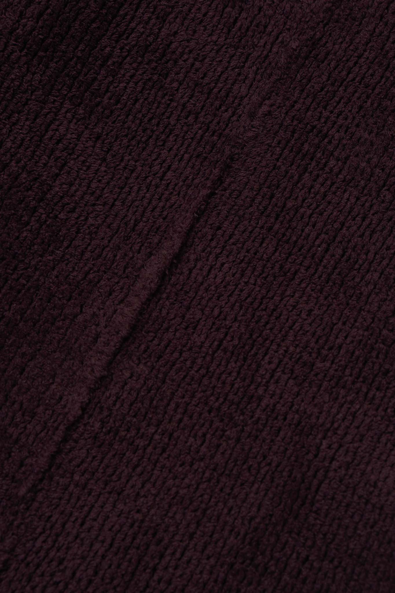PLEATED ULTRA WIDE PANTS IN SANGRIA