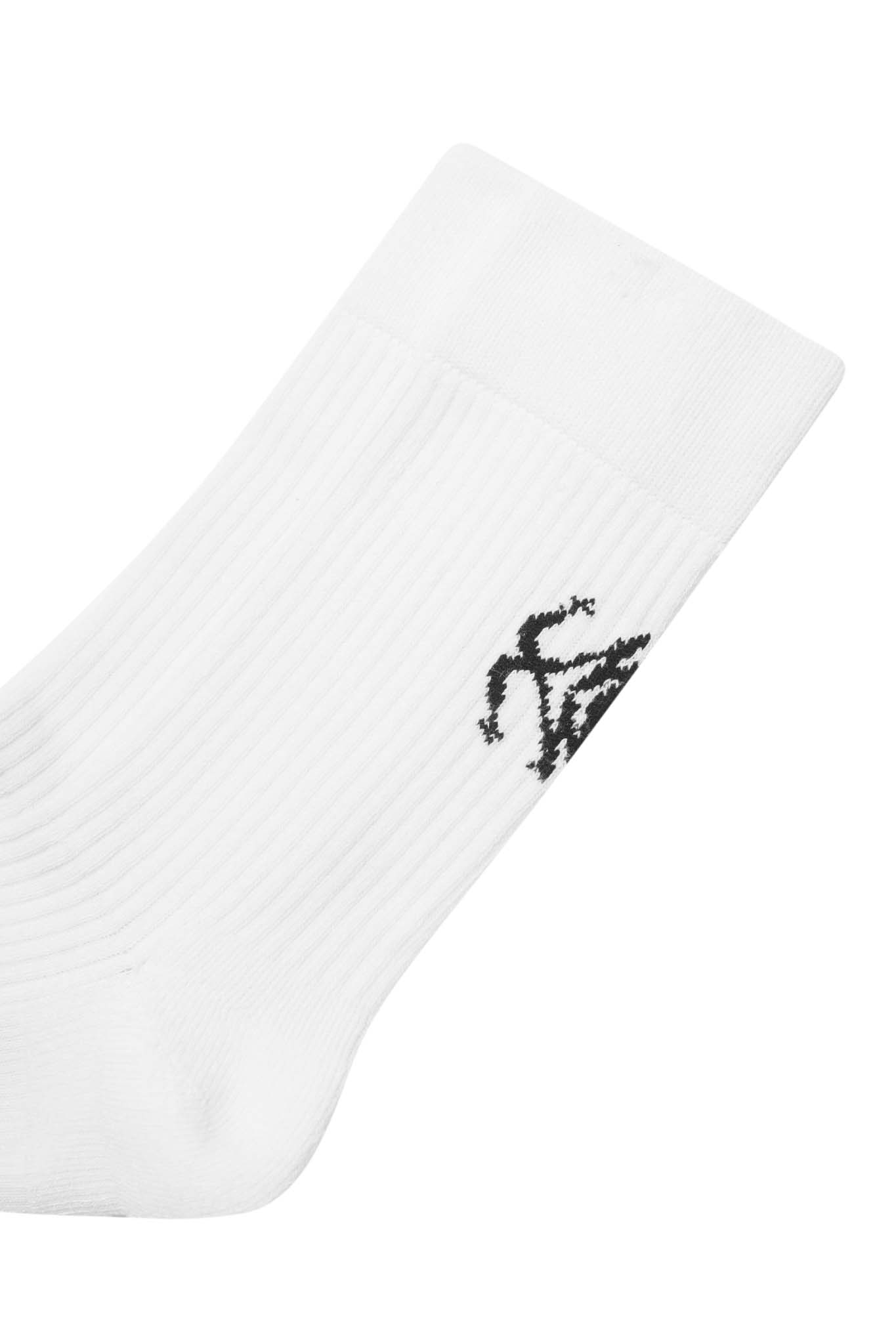 "COLLIDE" SOCKS IN WHITE