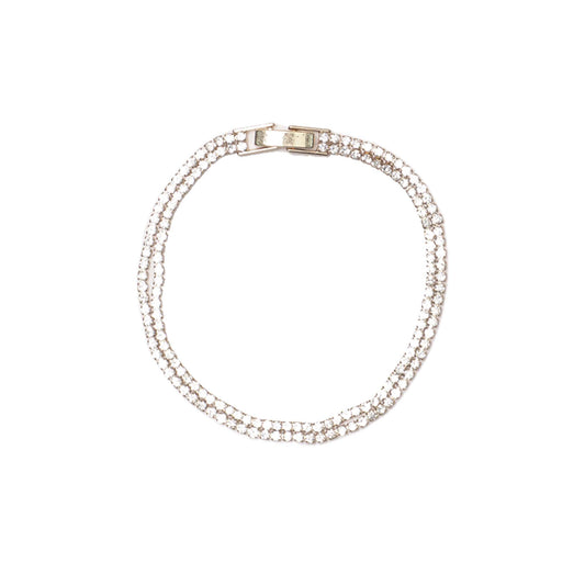 DOUBLE GLEAMSTONE GOLD BRACELET