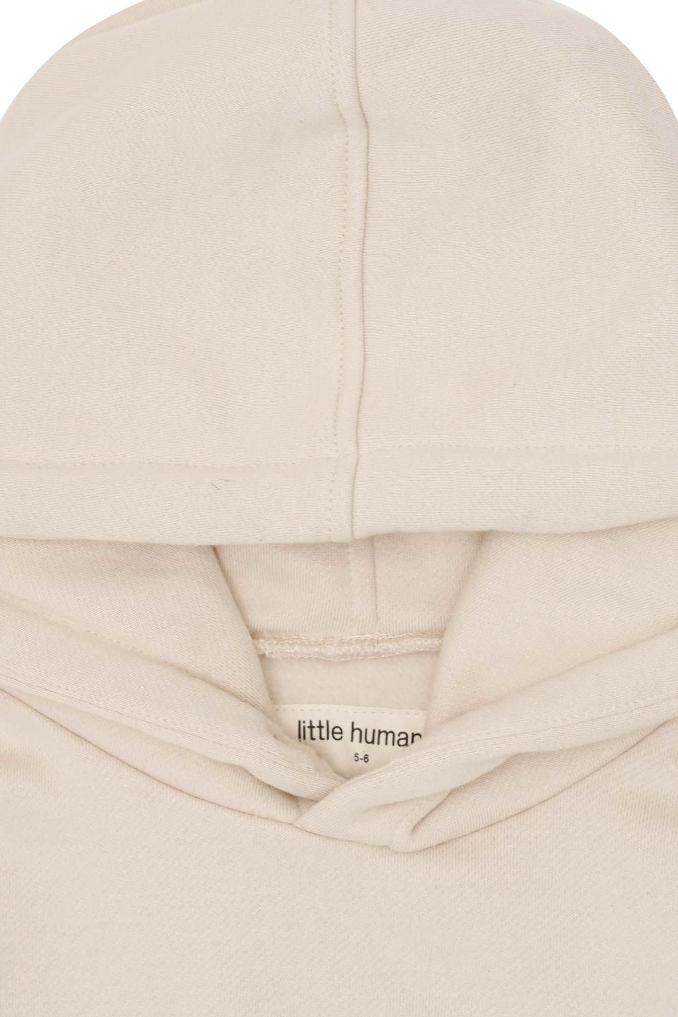 "CRAYONS" LITTLE HUMAN™ HOODIE IN OAT