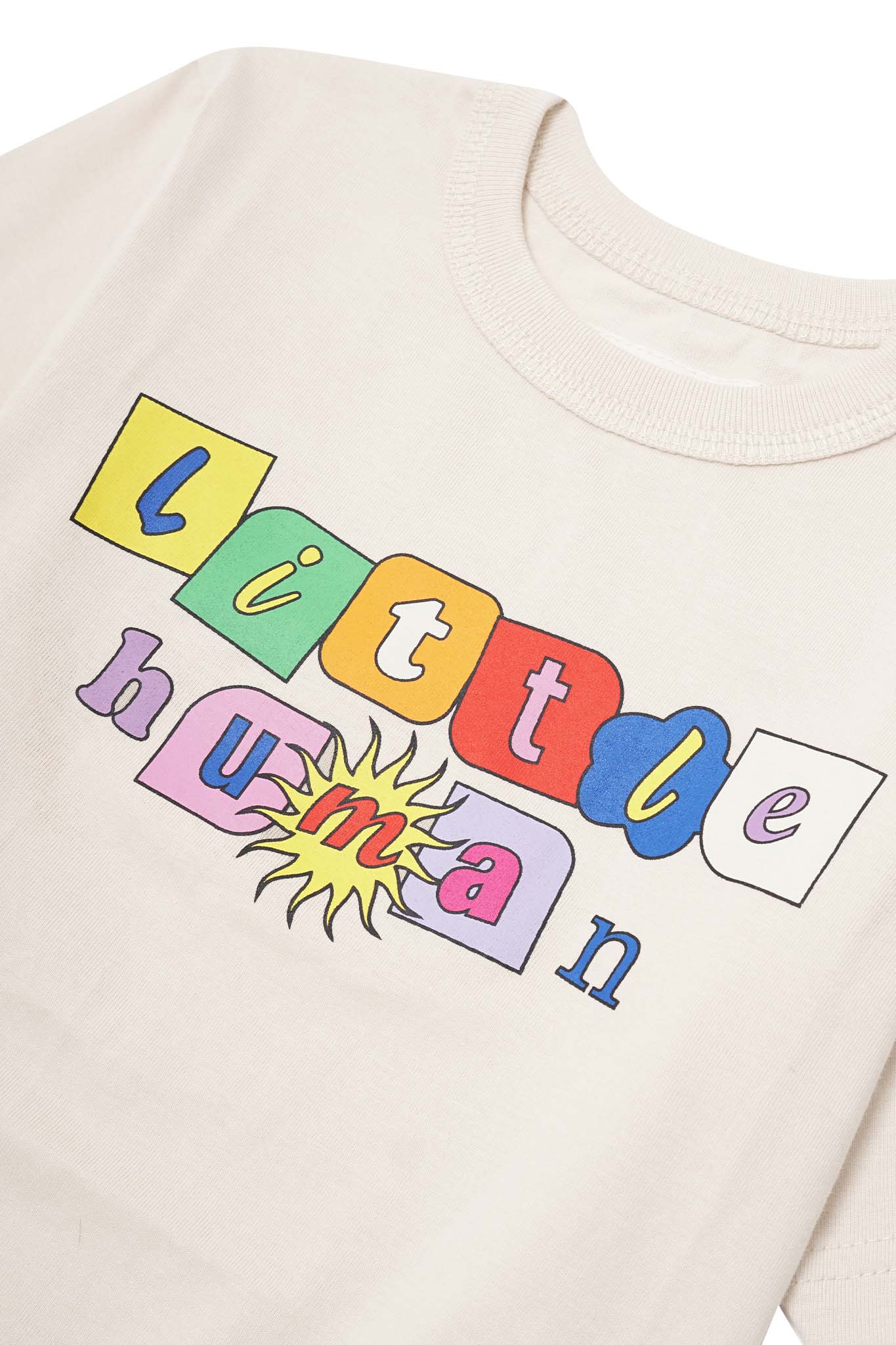 "SUN IS OUT" LITTLE HUMAN™ TEE IN OAT
