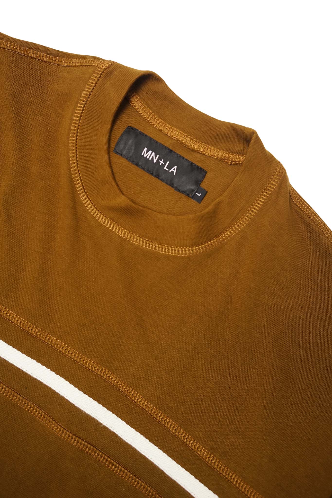 TRACK TEE IN RUST