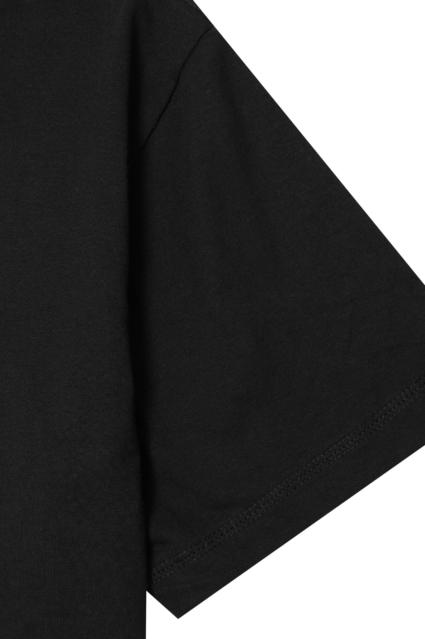 TOPSHELF TEE IN CAVIAR