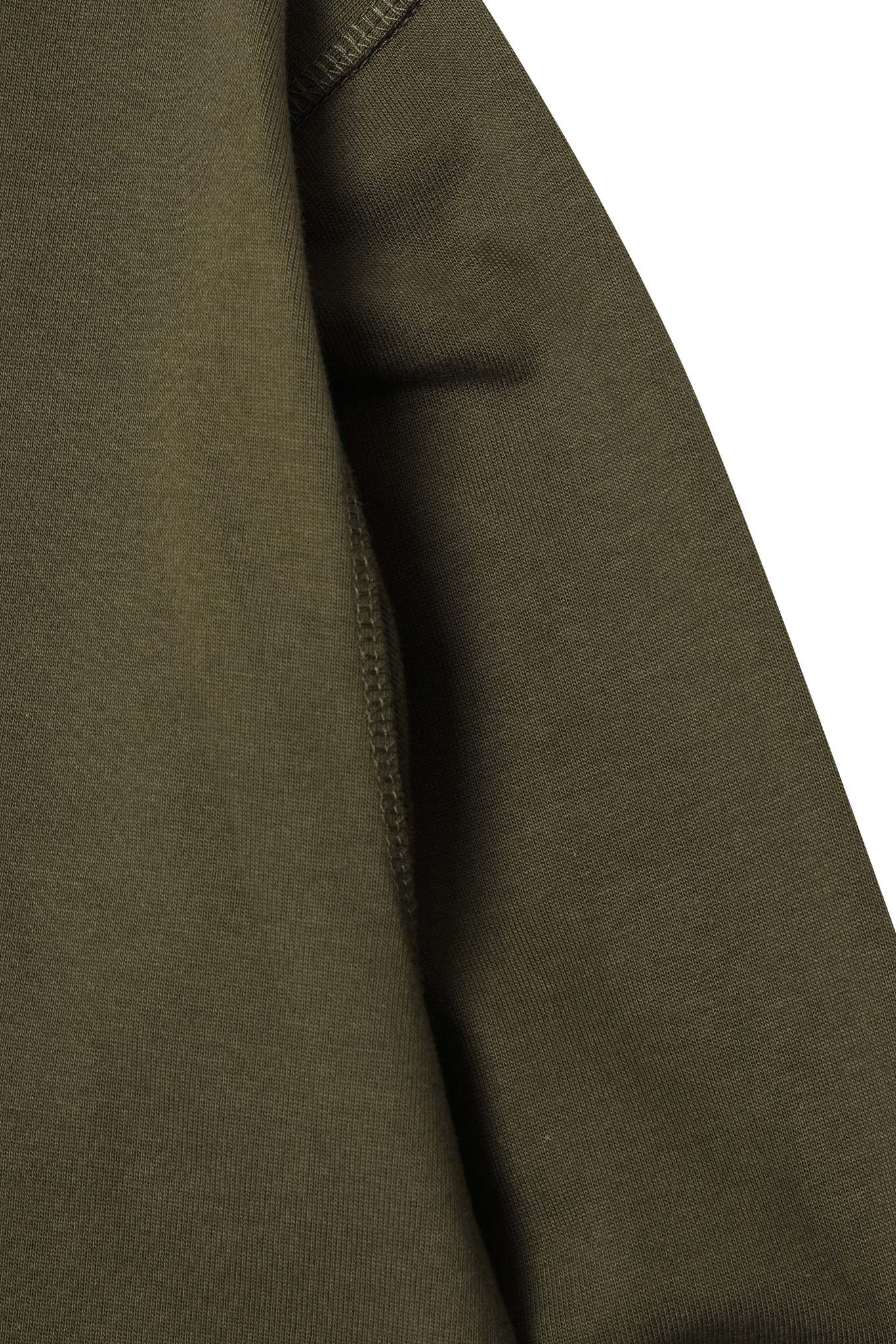 CUTOFF HOODIE V2 IN OLIVE