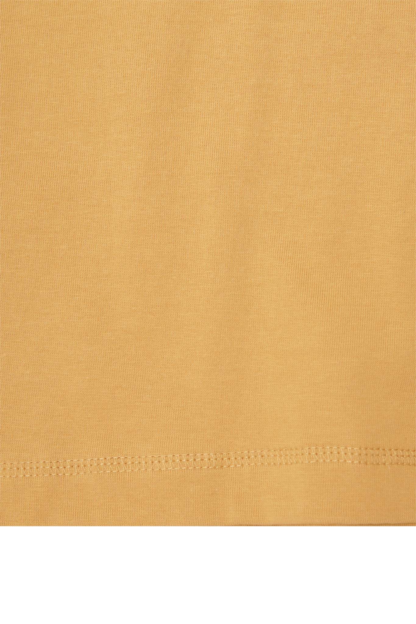 M'$ UNIVERSITY V2 TEE IN MUSTARD