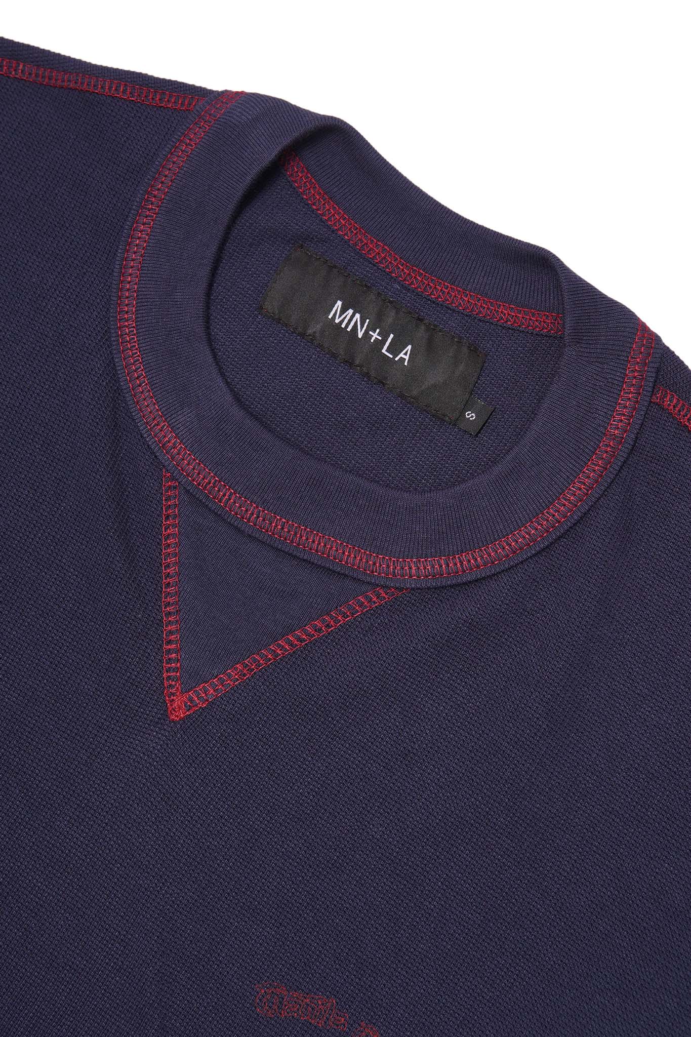 "YEAR OF THE DRAGON" MILITIA BOX TEE IN NAVY