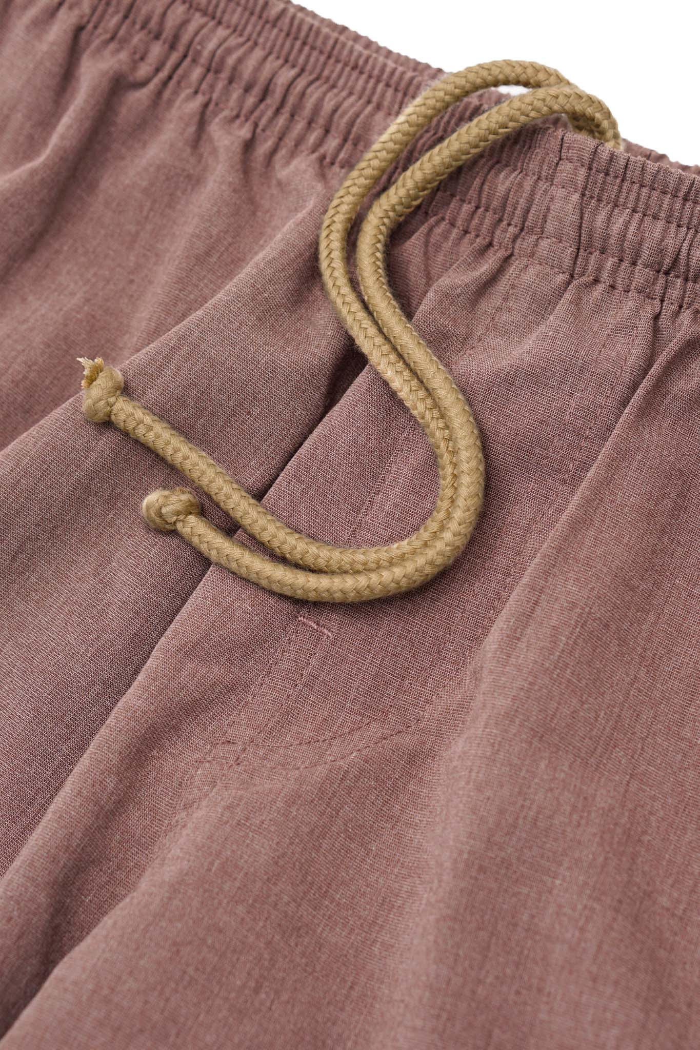 WOVEN HOUSE SHORTS IN DESERT CORAL