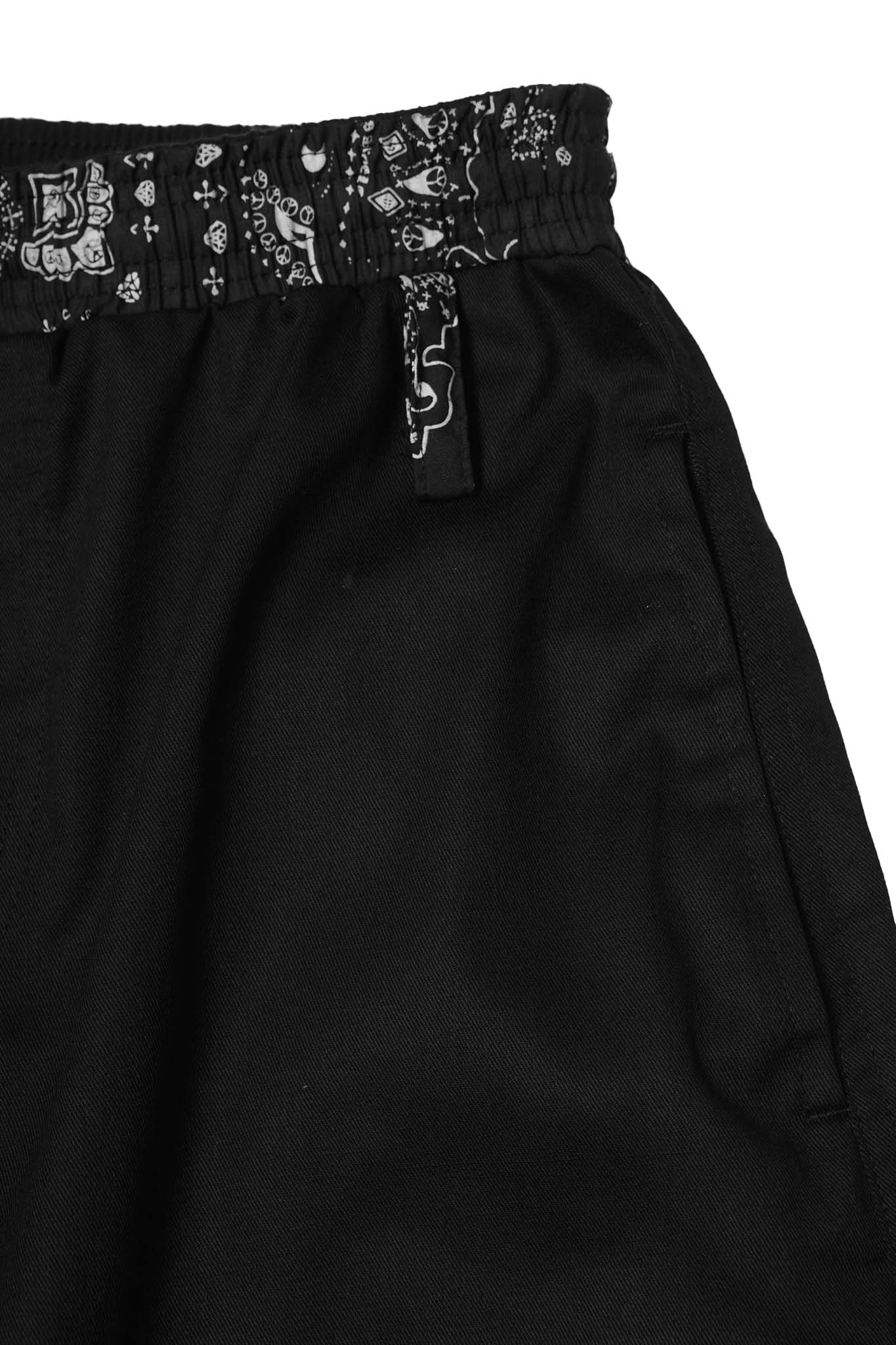 M+ NEEDLEWORK PANTS IN ANTHRACITE