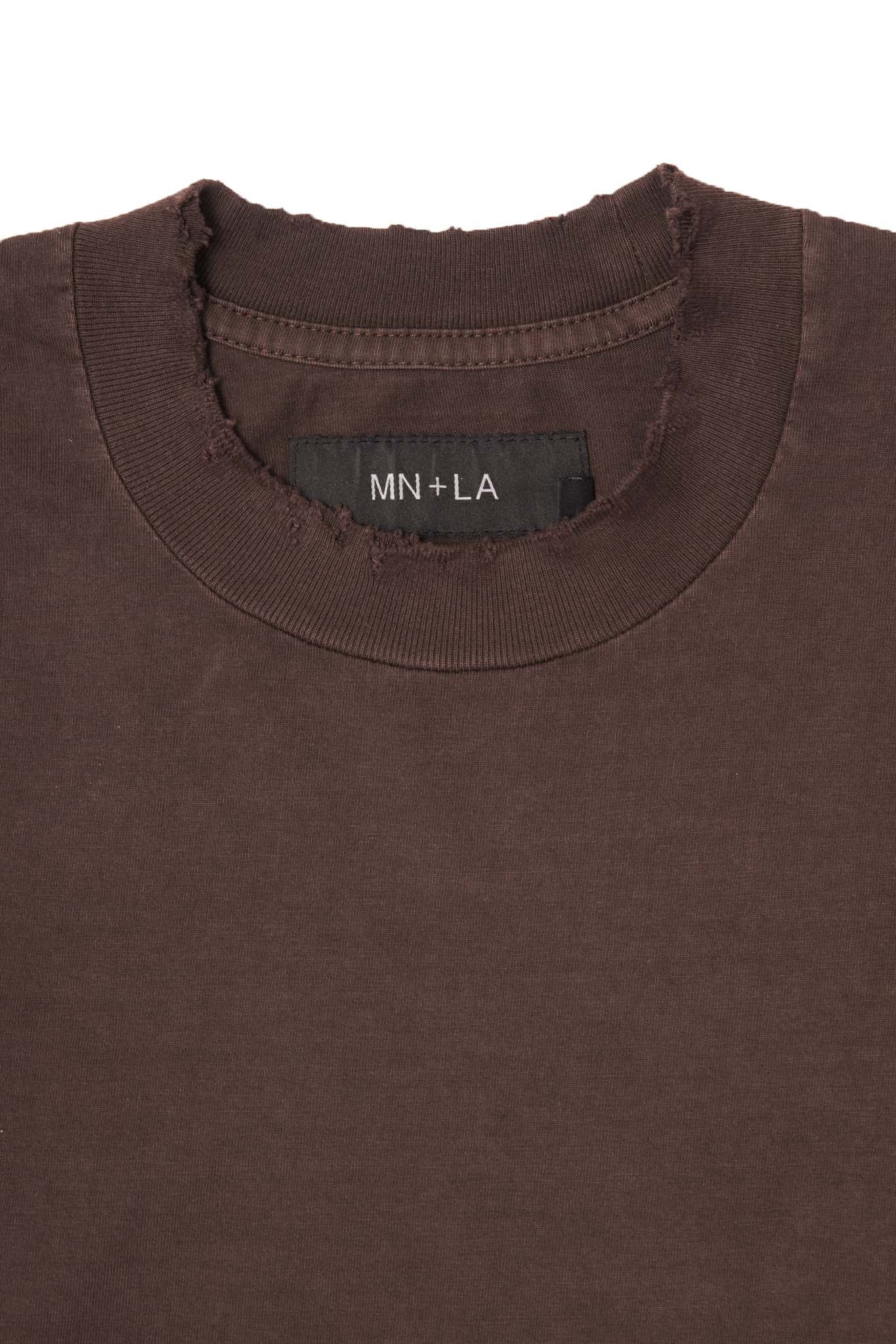 OVERSIZED TEE IN BURNT COPPER