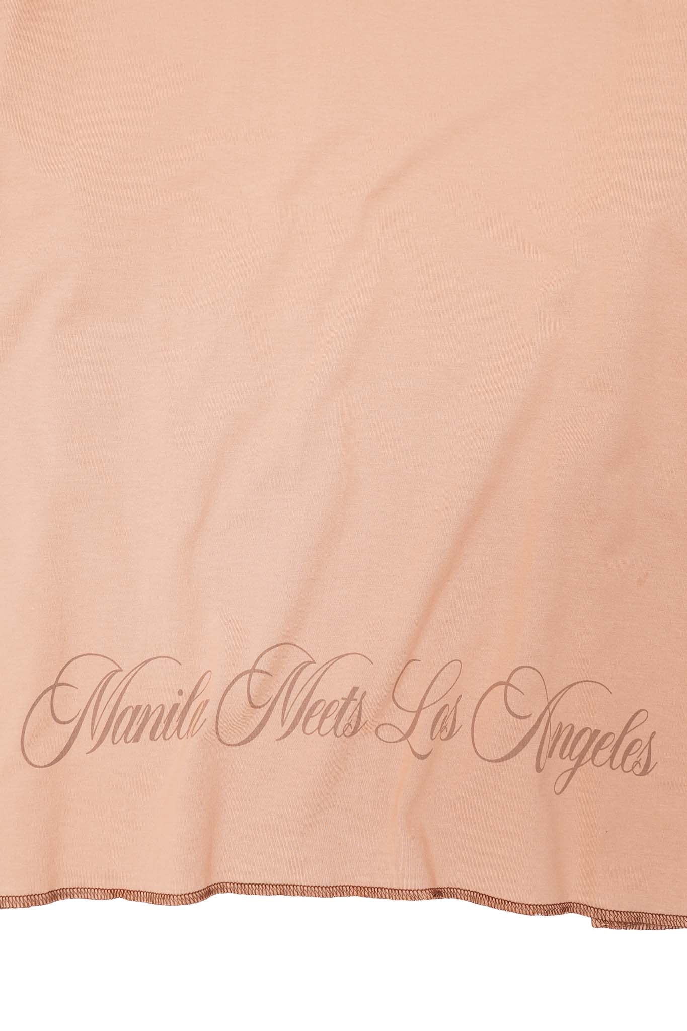"CROWN OF THORNS" TEE IN WHEAT