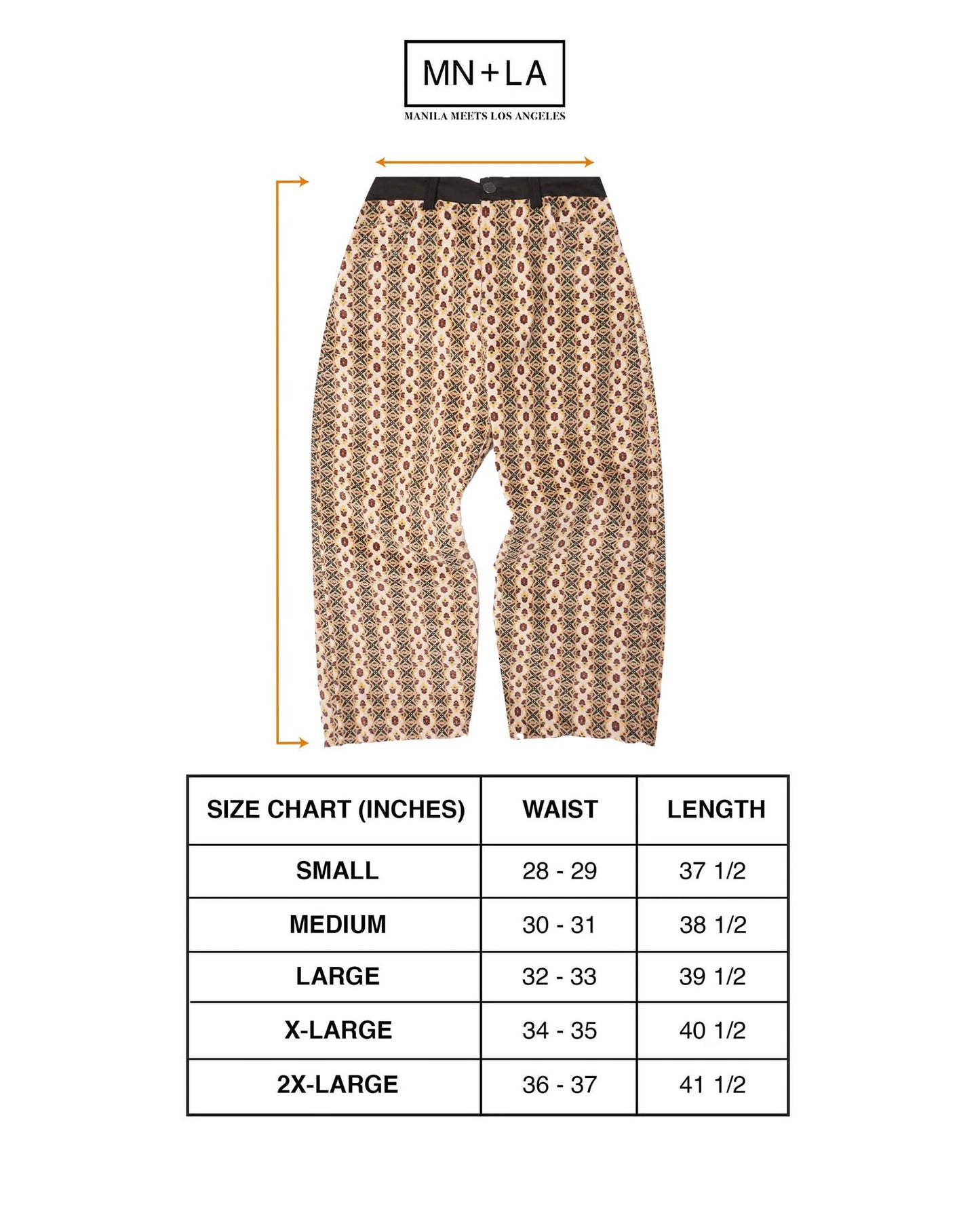 M+ PHAT PANTS IN NAHUA