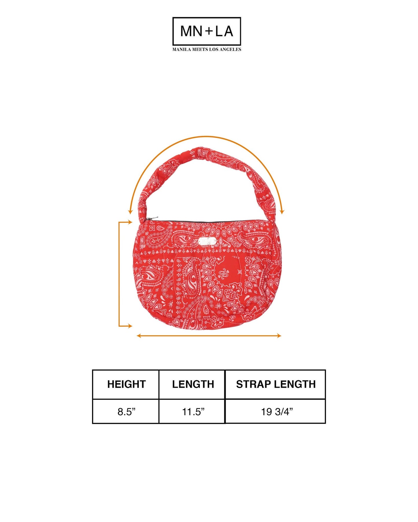 CLOUD BAG IN CHERRY
