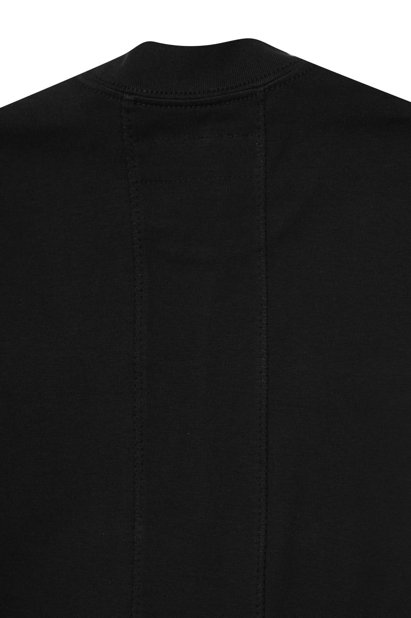 MOCK NECK TEE V4 IN CAVIAR