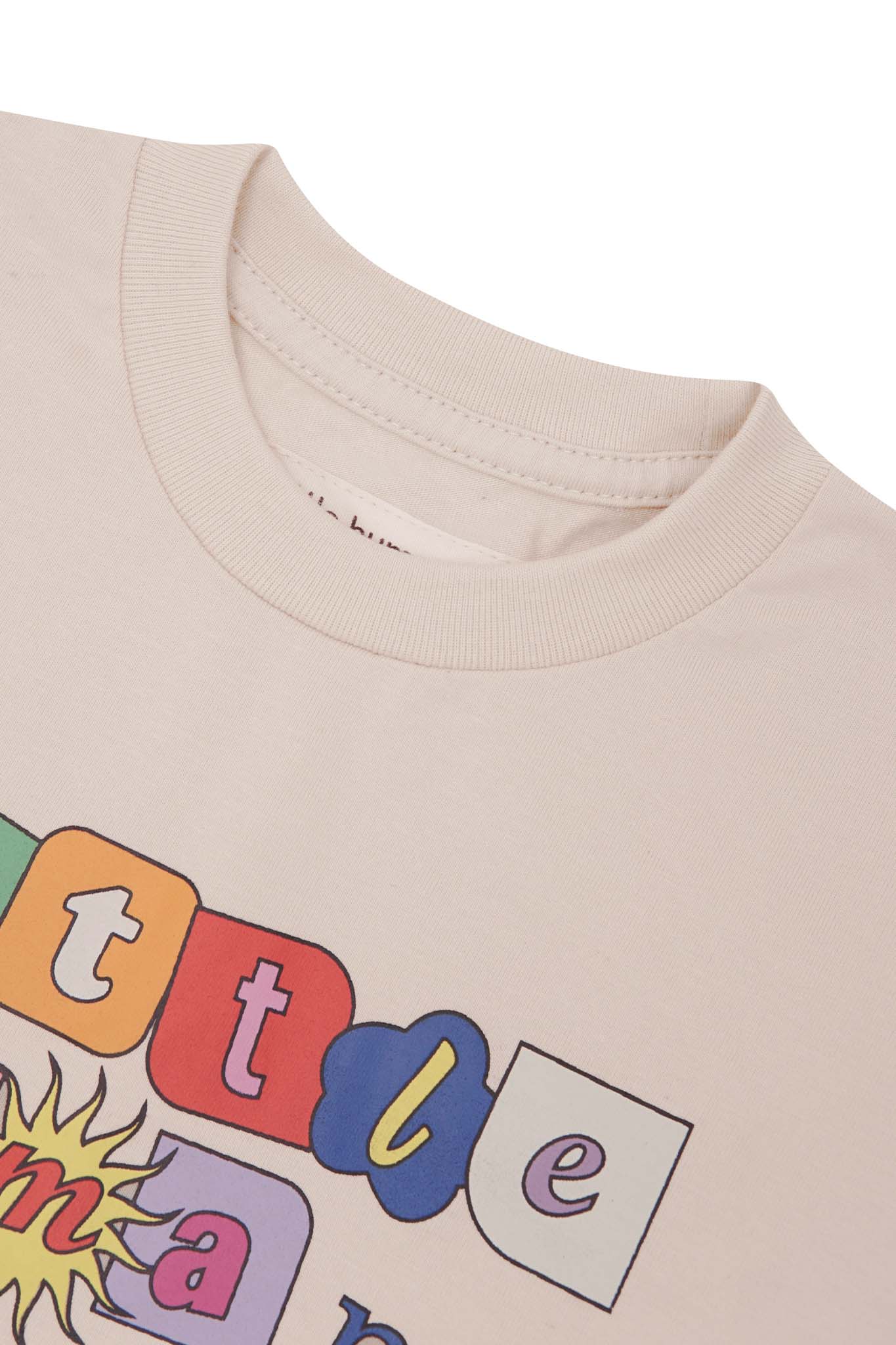 "SUN IS OUT" LITTLE HUMAN™ LONGSLEEVE TEE IN OAT
