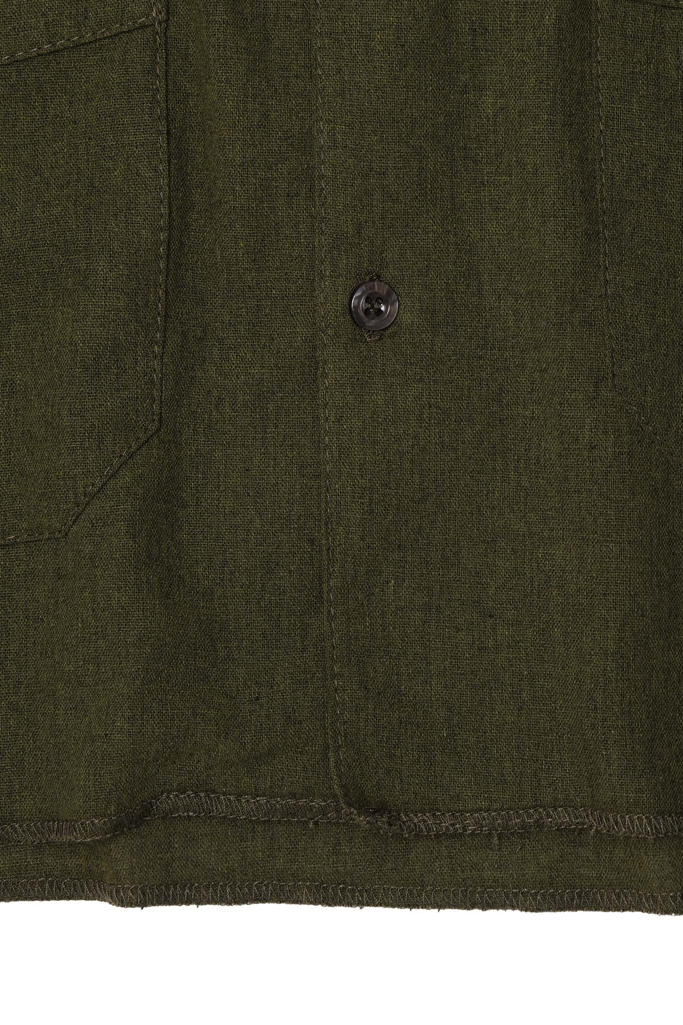 4 POCKET CUBAN SHIRT IN AGED MOSS