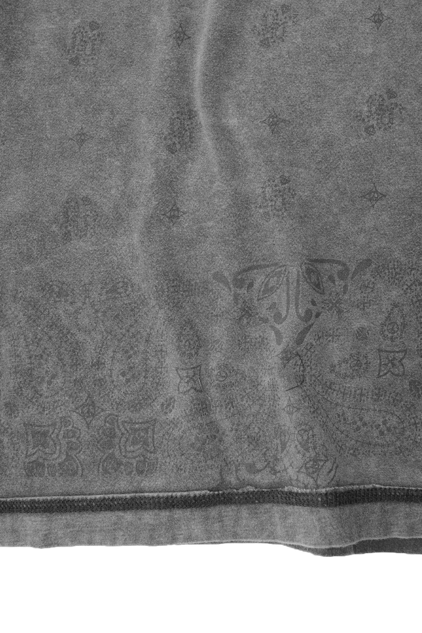 BOX TEE IN STONE PAISLEY