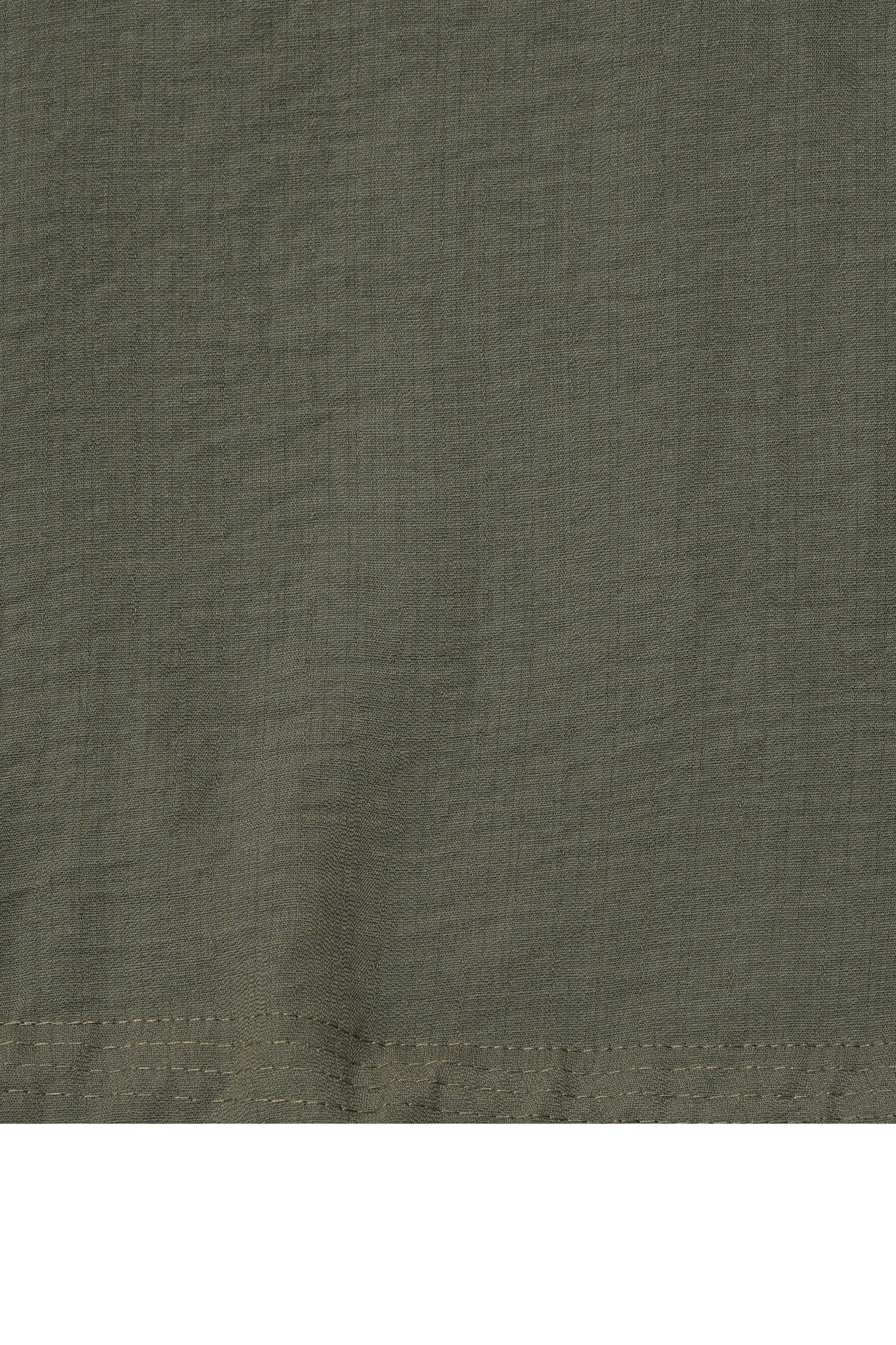 LINEN QUARTER ZIP L/S TEE V2 IN MOSS