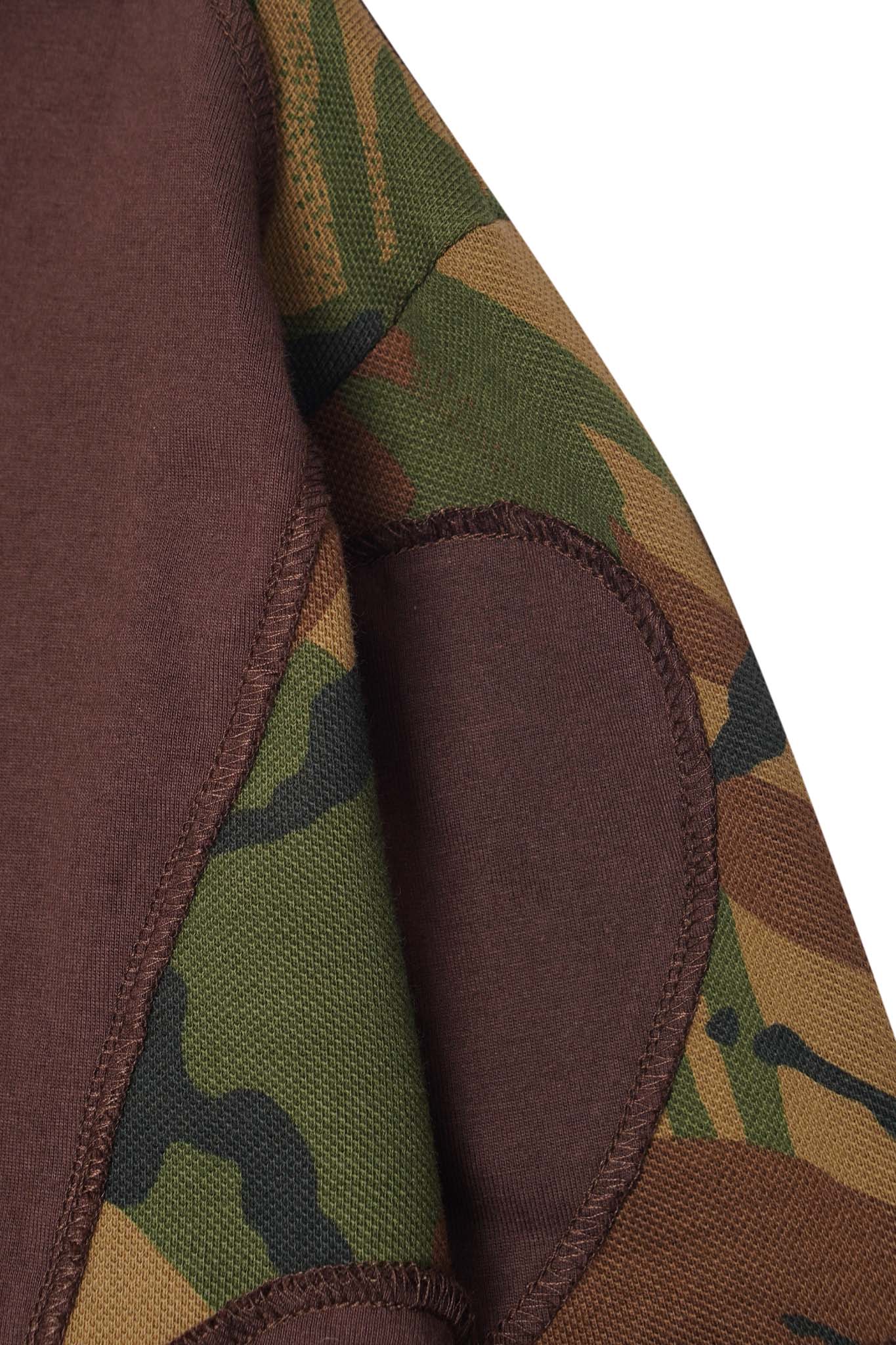 FLOW SWEATSHIRT IN WOODLAND CAMO