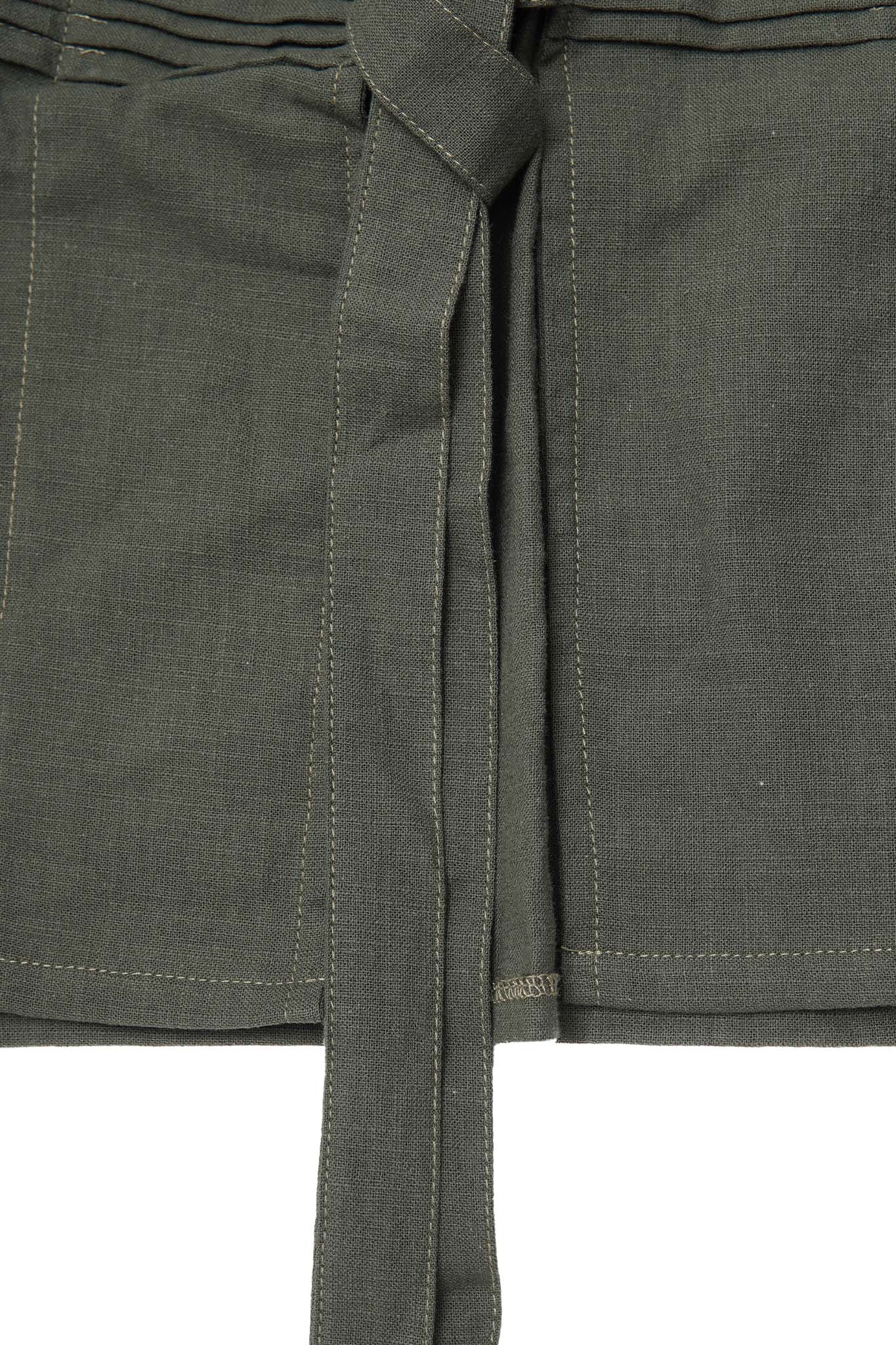 "MONARCH" S/S DRAPE IN FERN