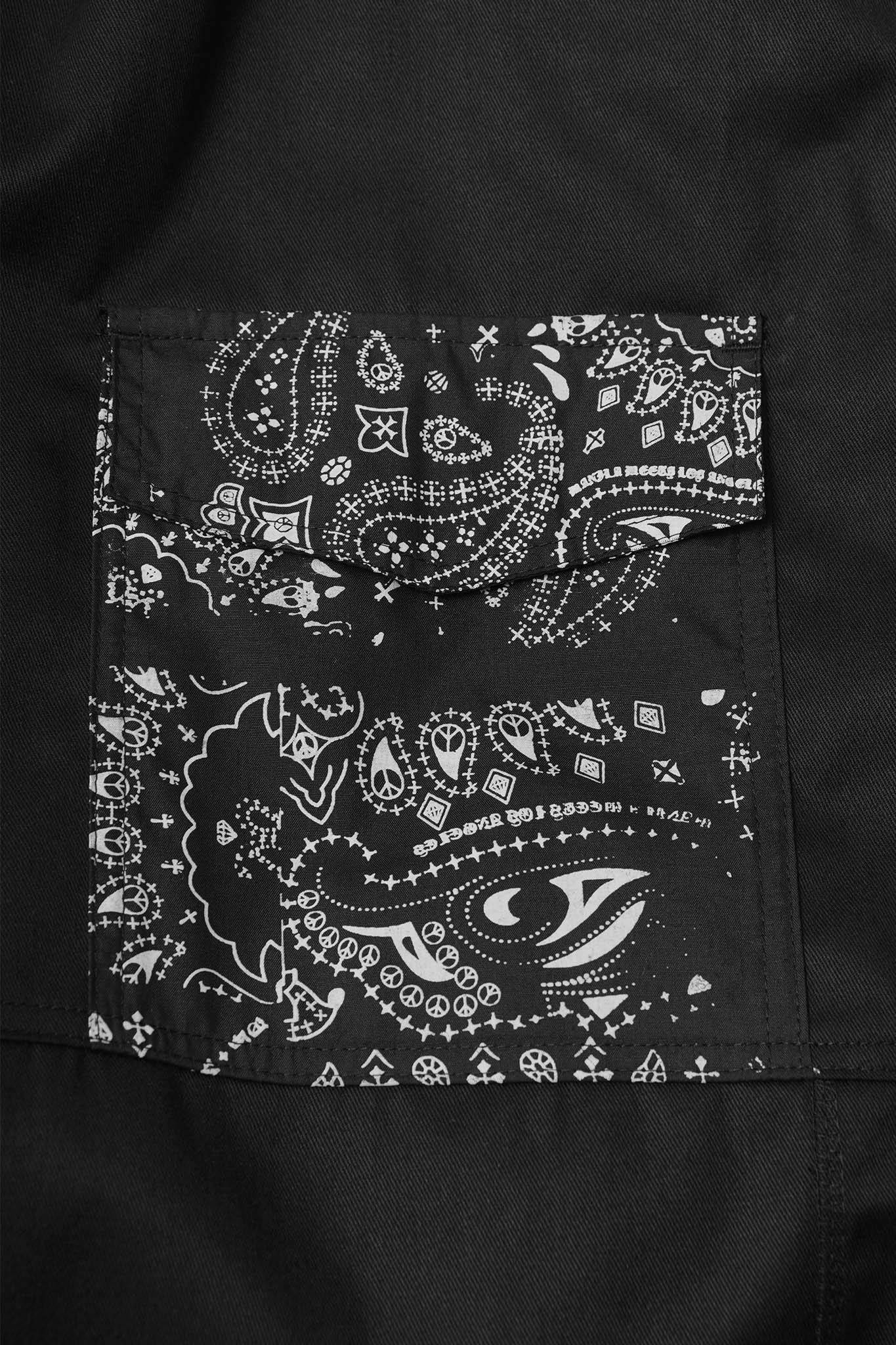 M+ NEEDLEWORK PANTS IN ANTHRACITE