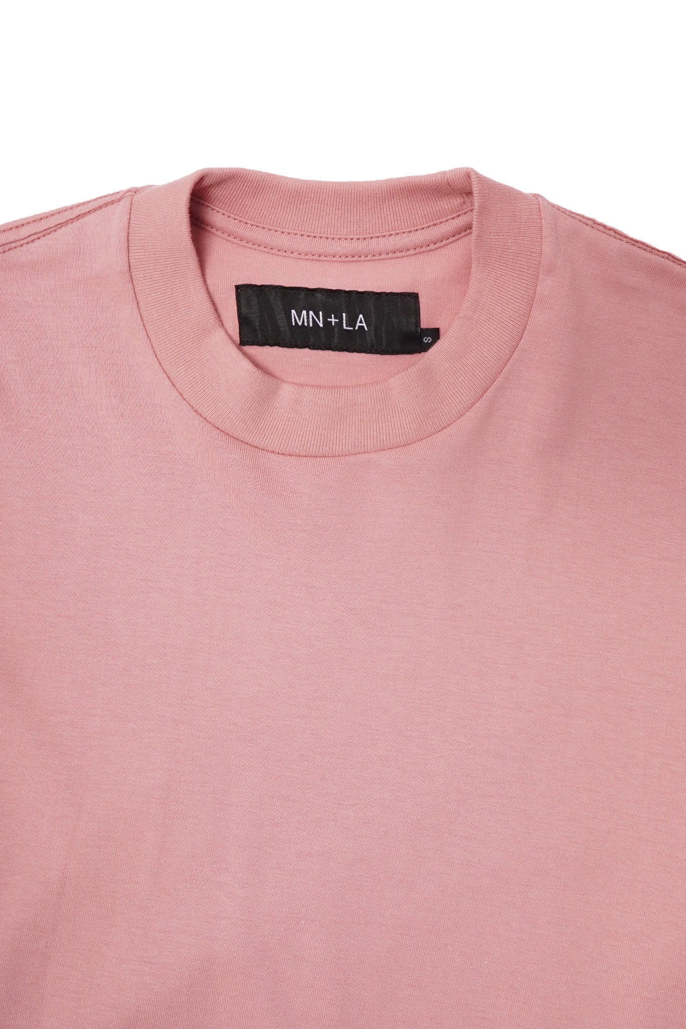 BOX TEE IN ROSE QUARTZ