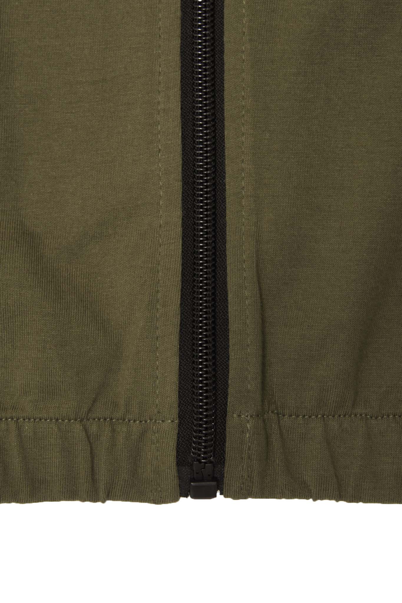 "NEEDLEWORK" LITTLE HUMAN™ JACKET IN OLIVE